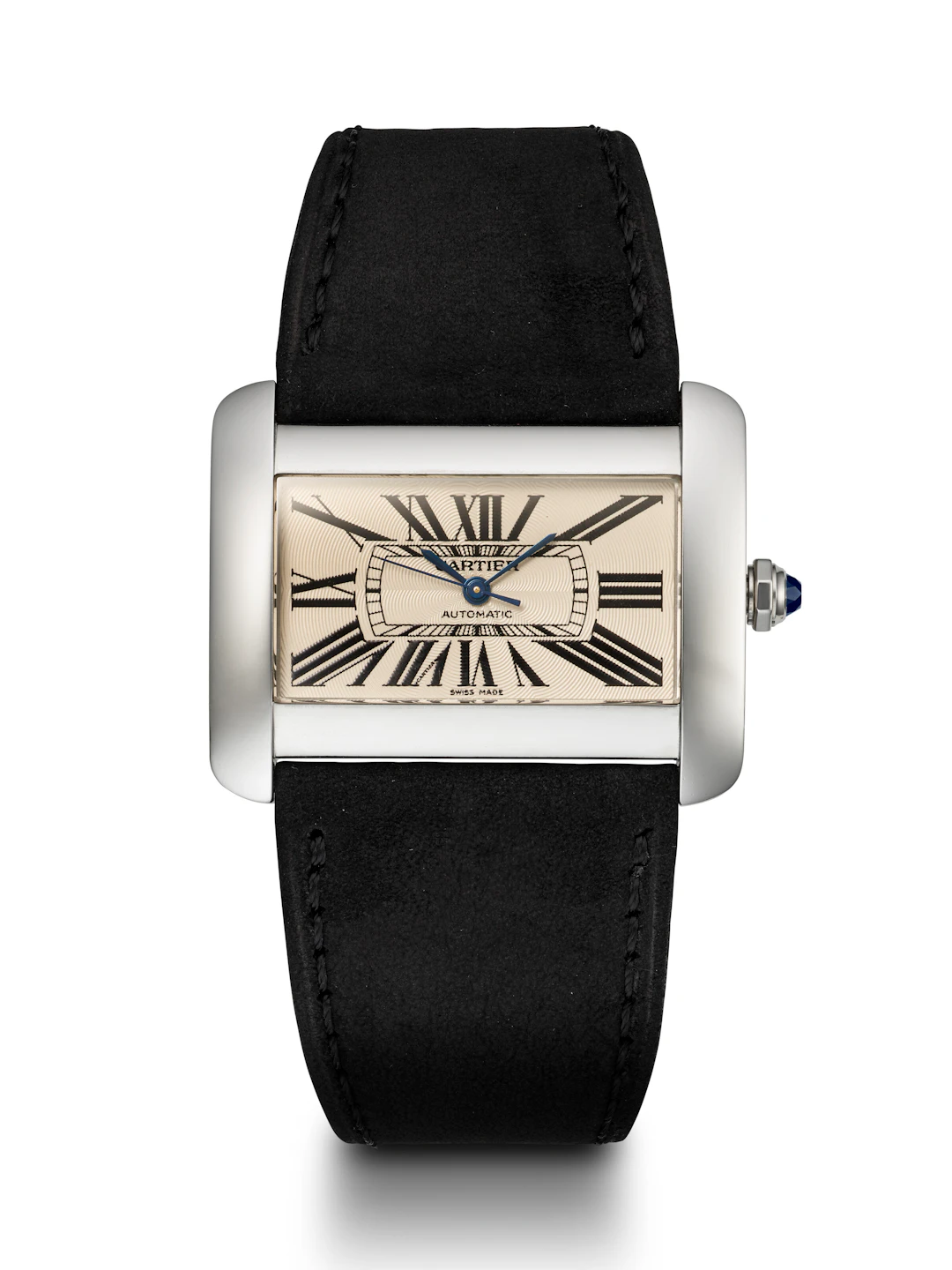 Cartier, Stainless Steel 'Tank Divan', Ref. 2612
