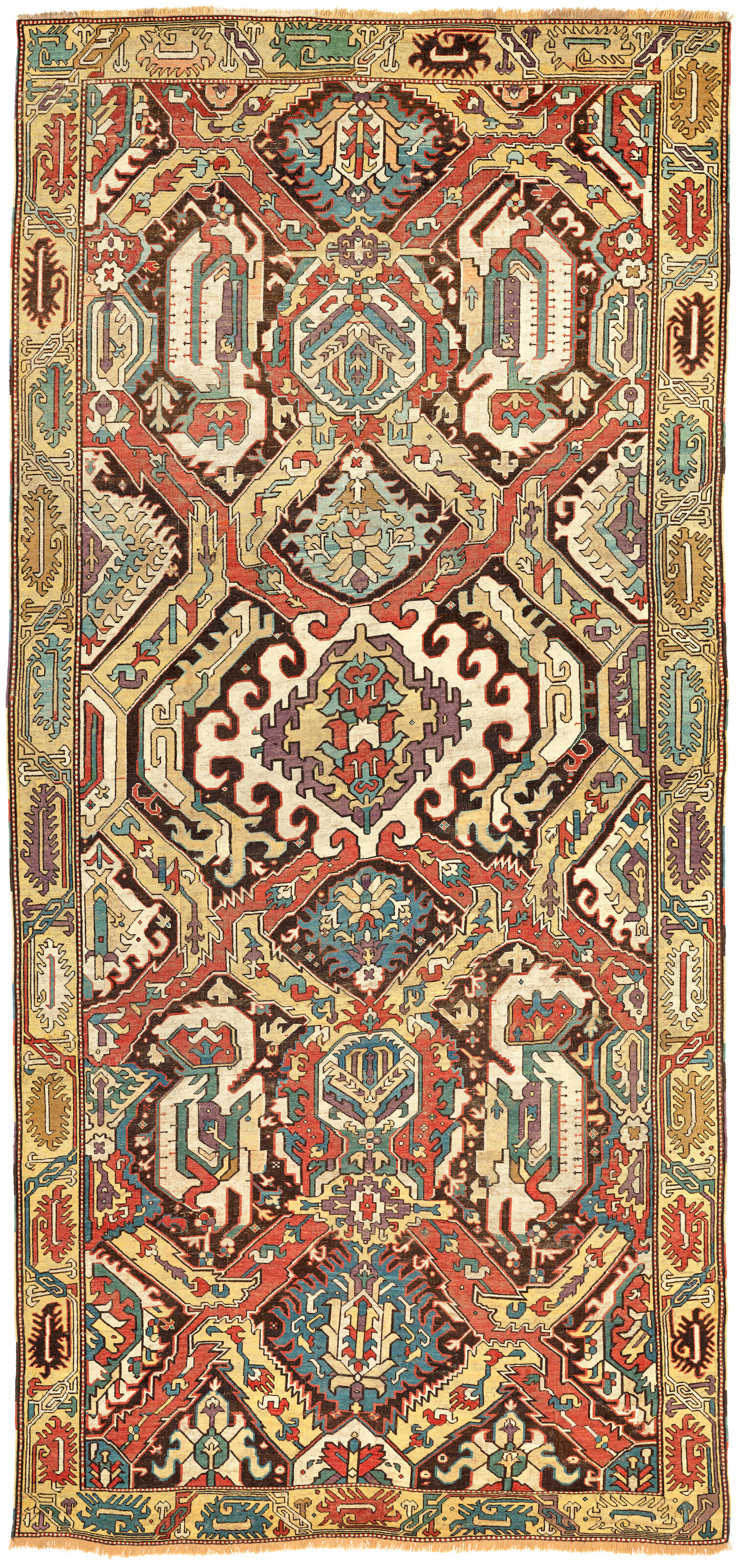 A Caucasian 'Dragon' Carpet