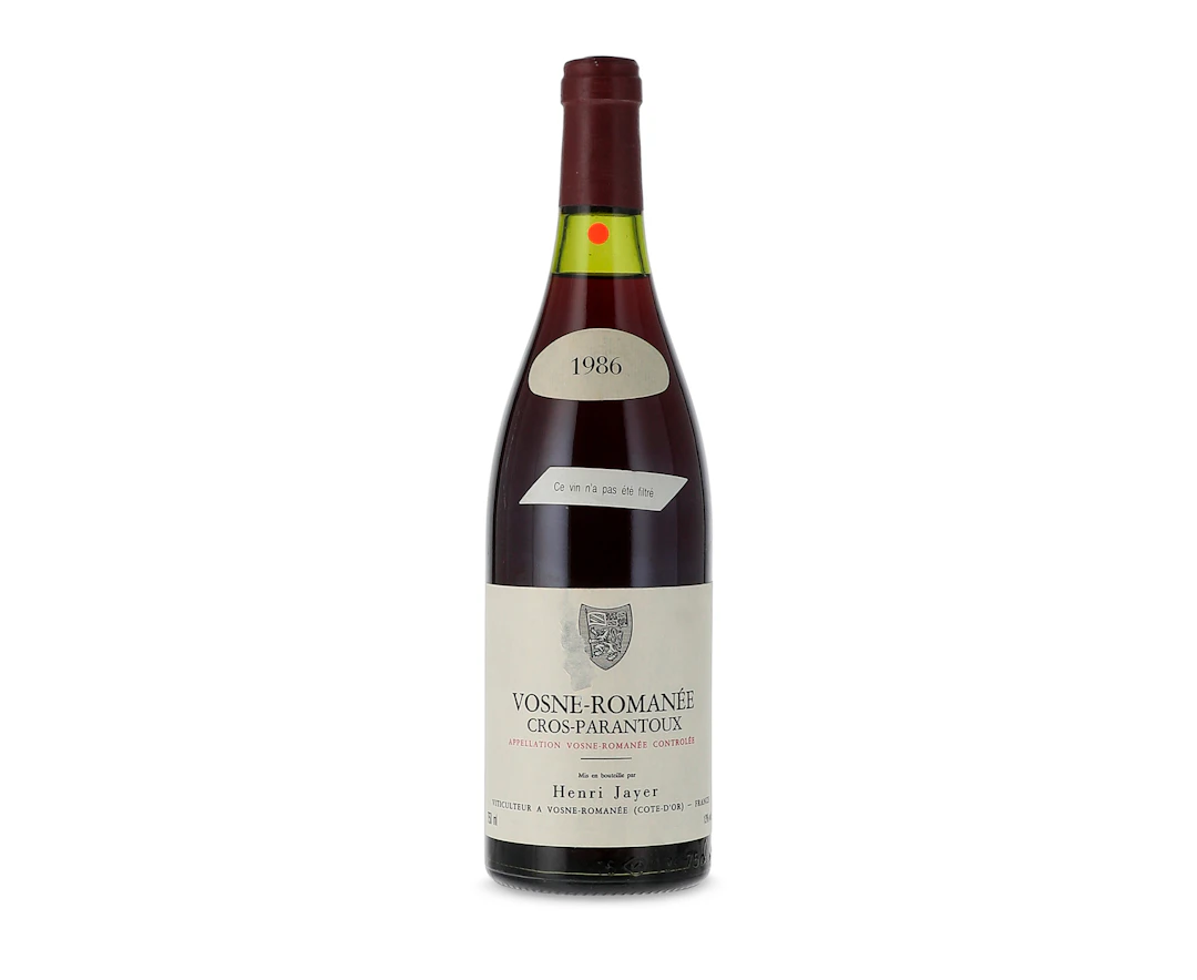 Henri Jayer, Vosne-Romanée, Cros Parantoux 1986