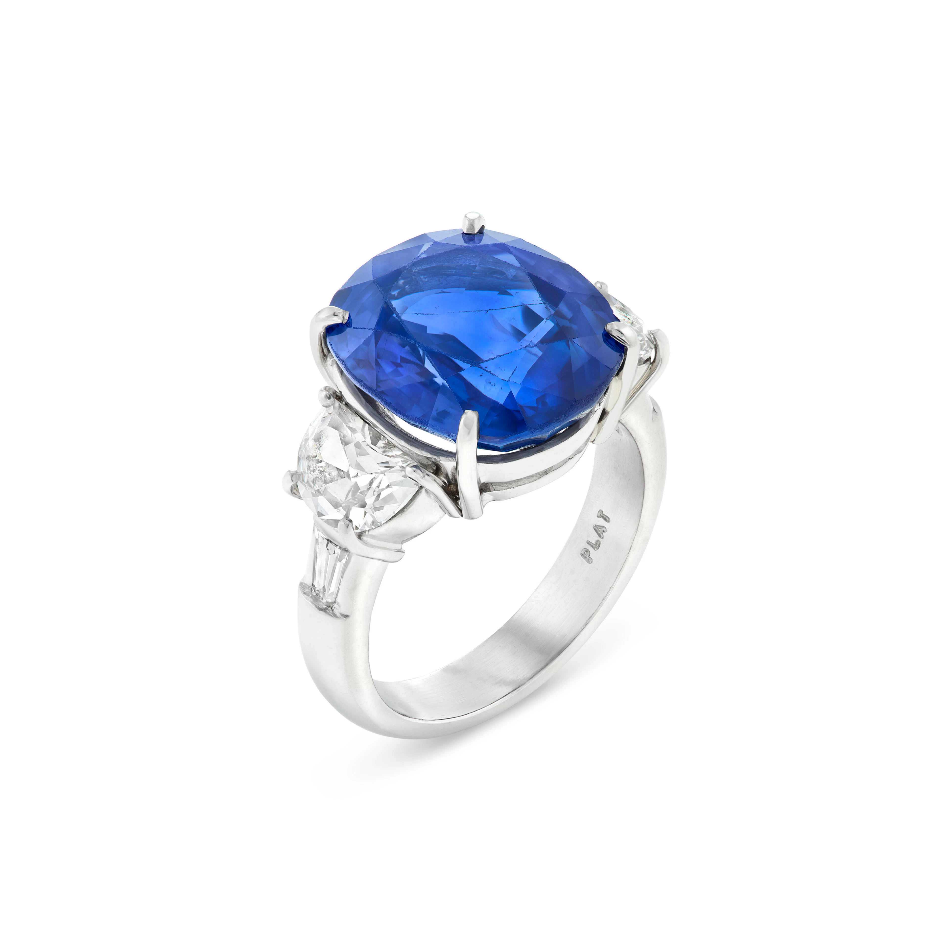Sapphire and Diamond Ring