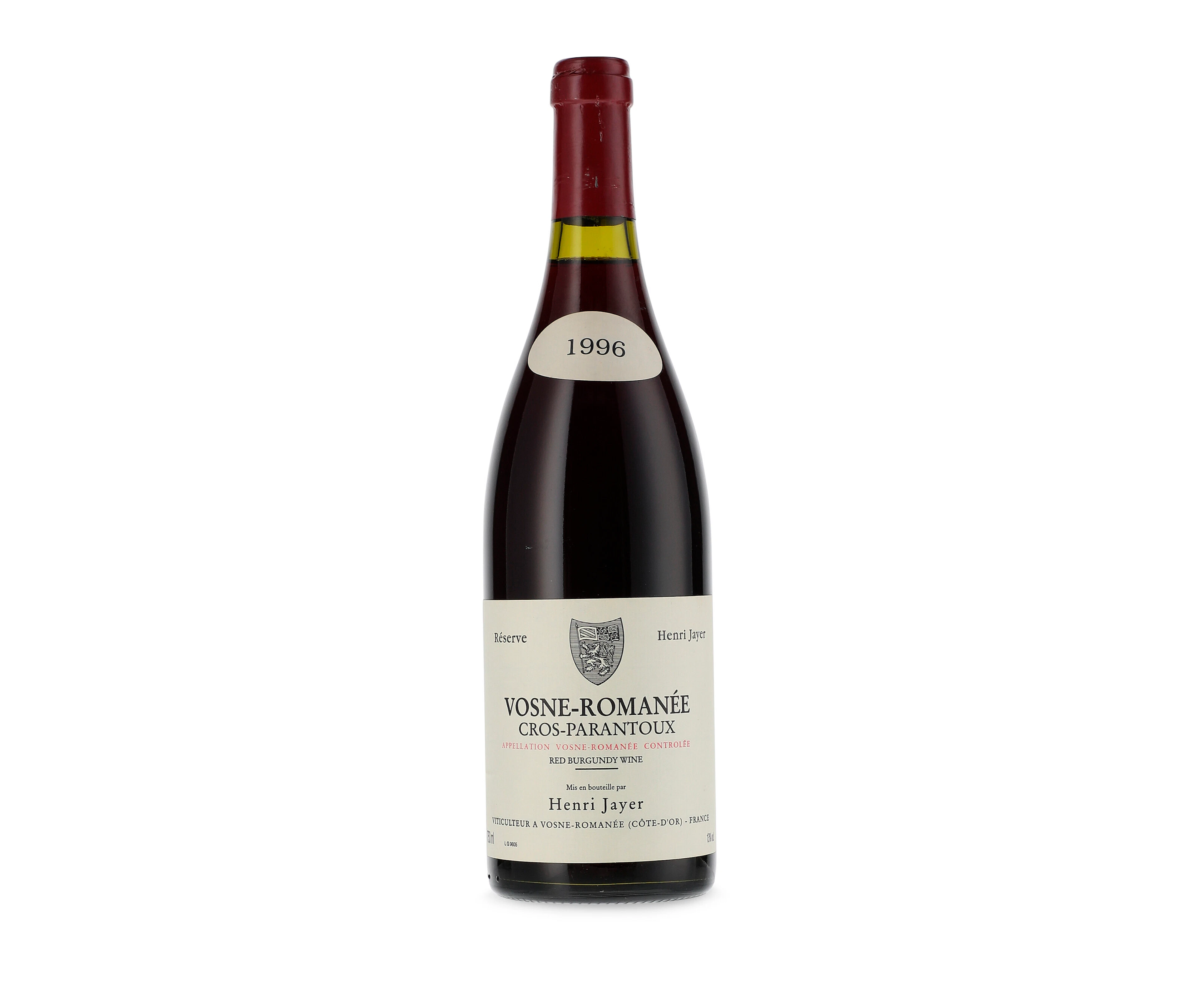 Henri Jayer, Vosne-Romanée Cros Parantoux 1996