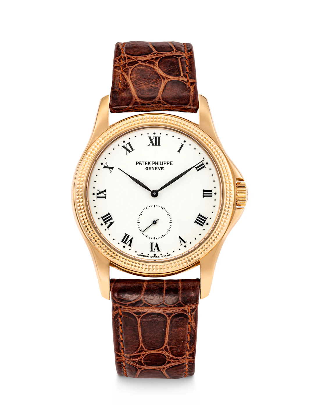 Patek Philippe, Yellow Gold with Enamel Dial " Calatrava" , Ref. 5115J-001
