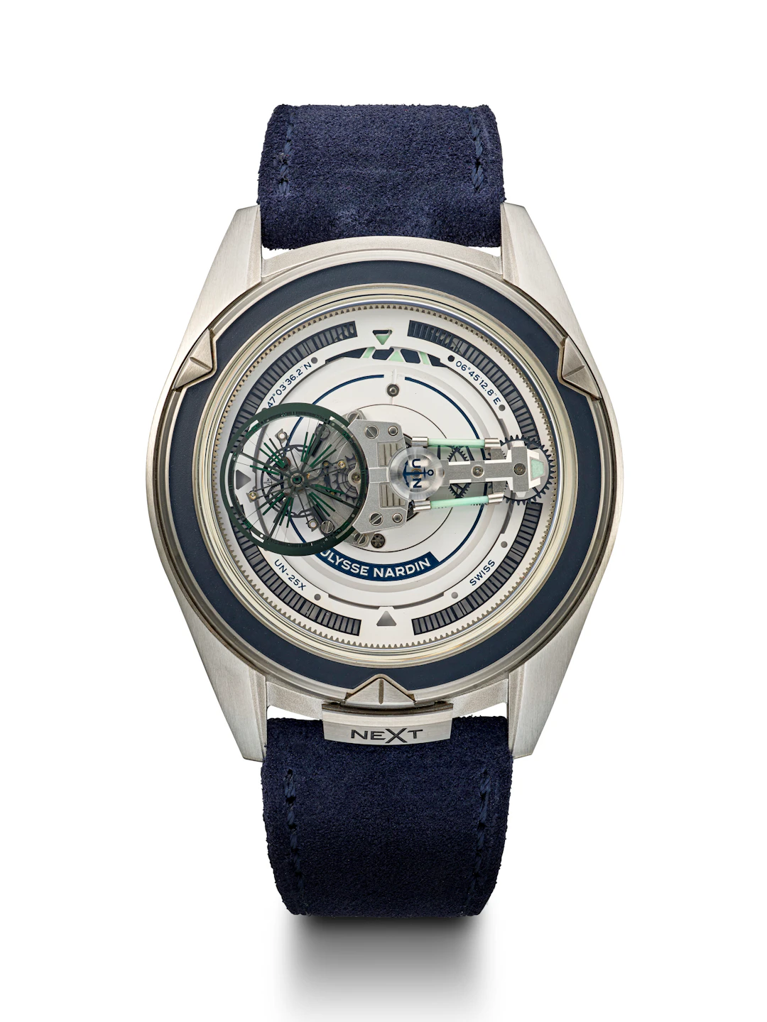 Ulysse Nardin, Limited Edition Platinum and Titanium 'Freak Next'