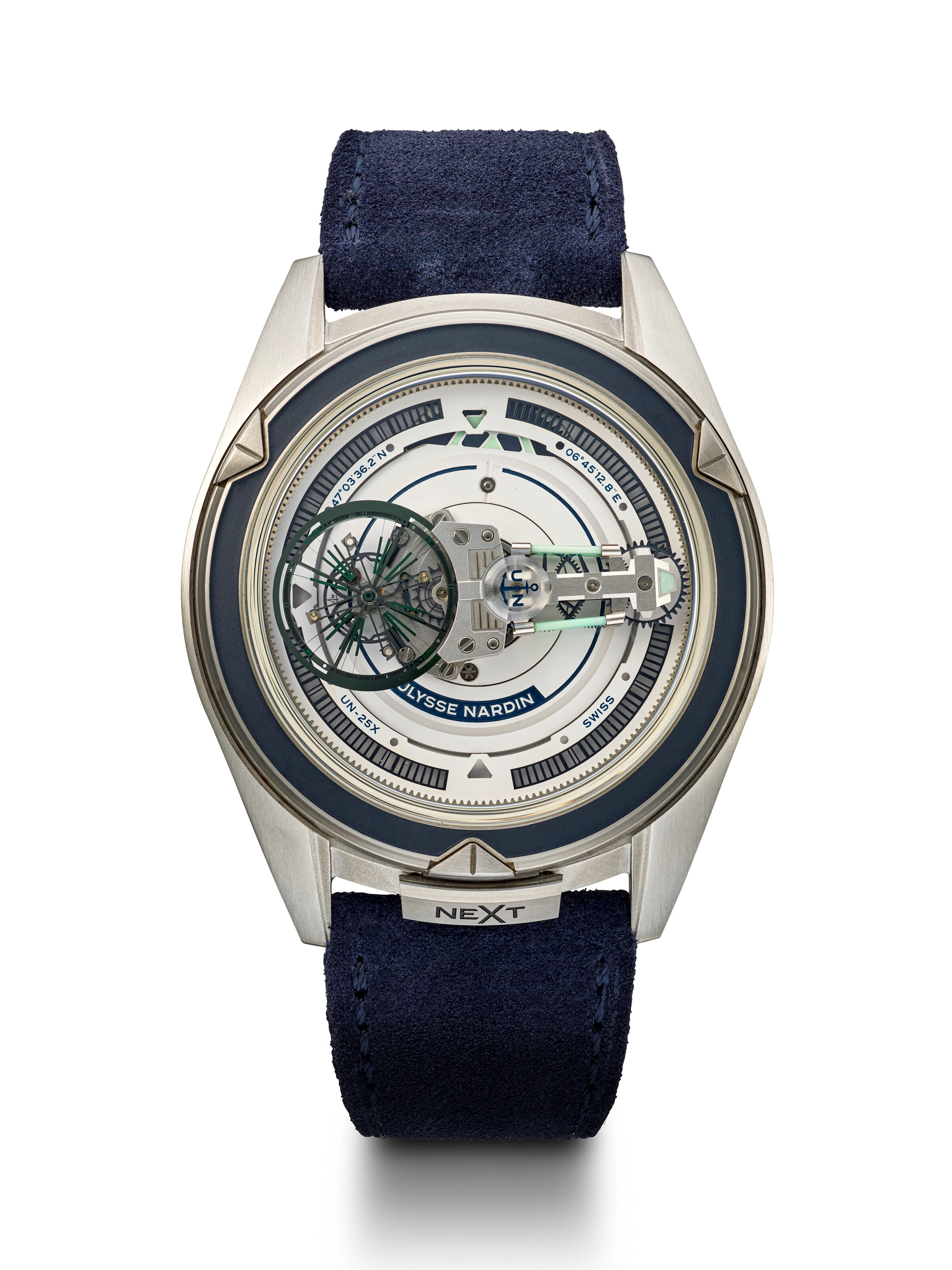Ulysse Nardin, Limited Edition Platinum and Titanium 'Freak Next'