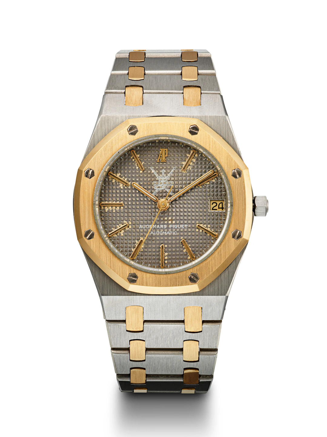 Audemars Piguet, Stainless Steel and Yellow Gold 'Royal Oak', Ref.