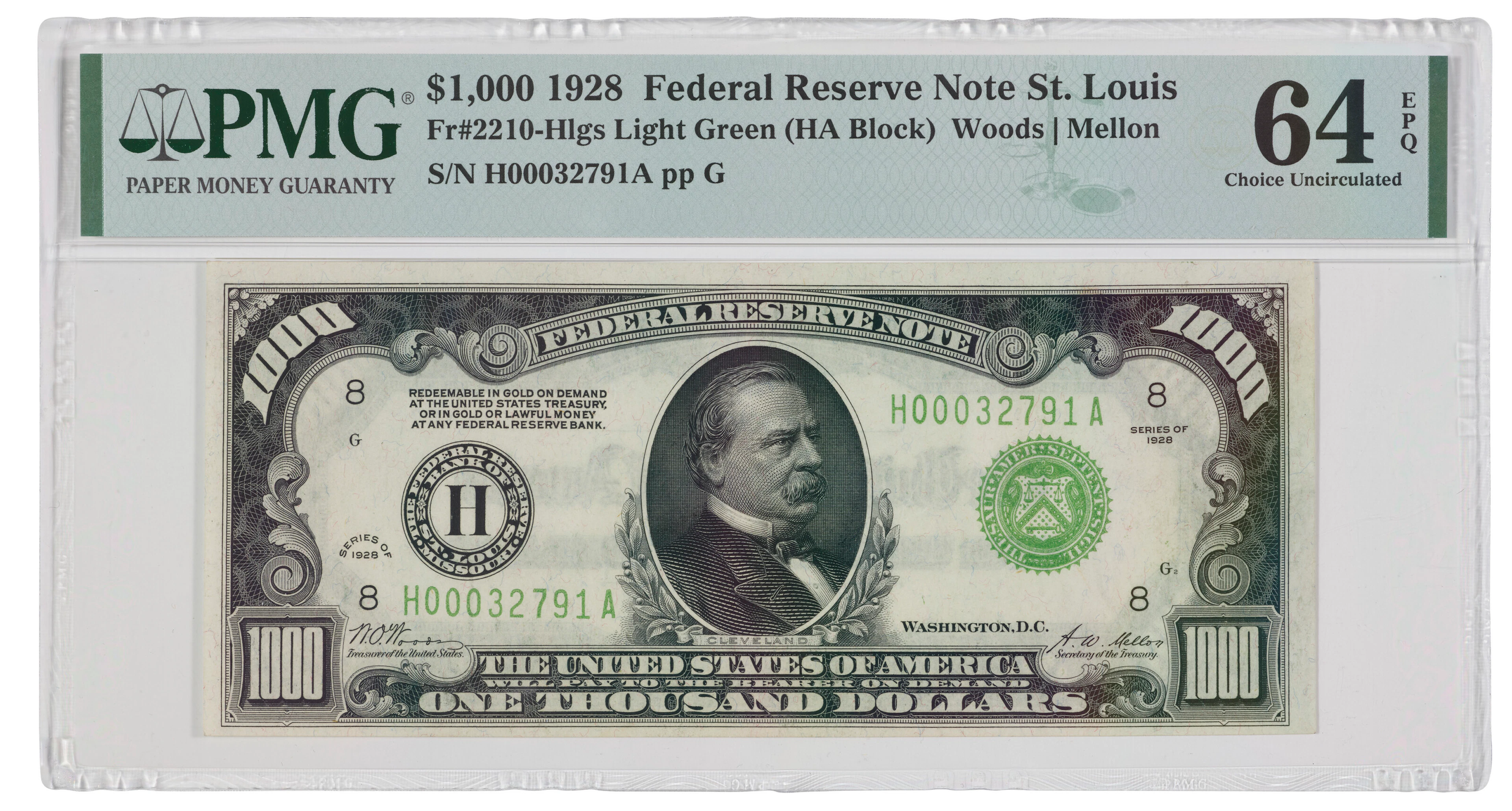 $1,000 Federal Reserve Note