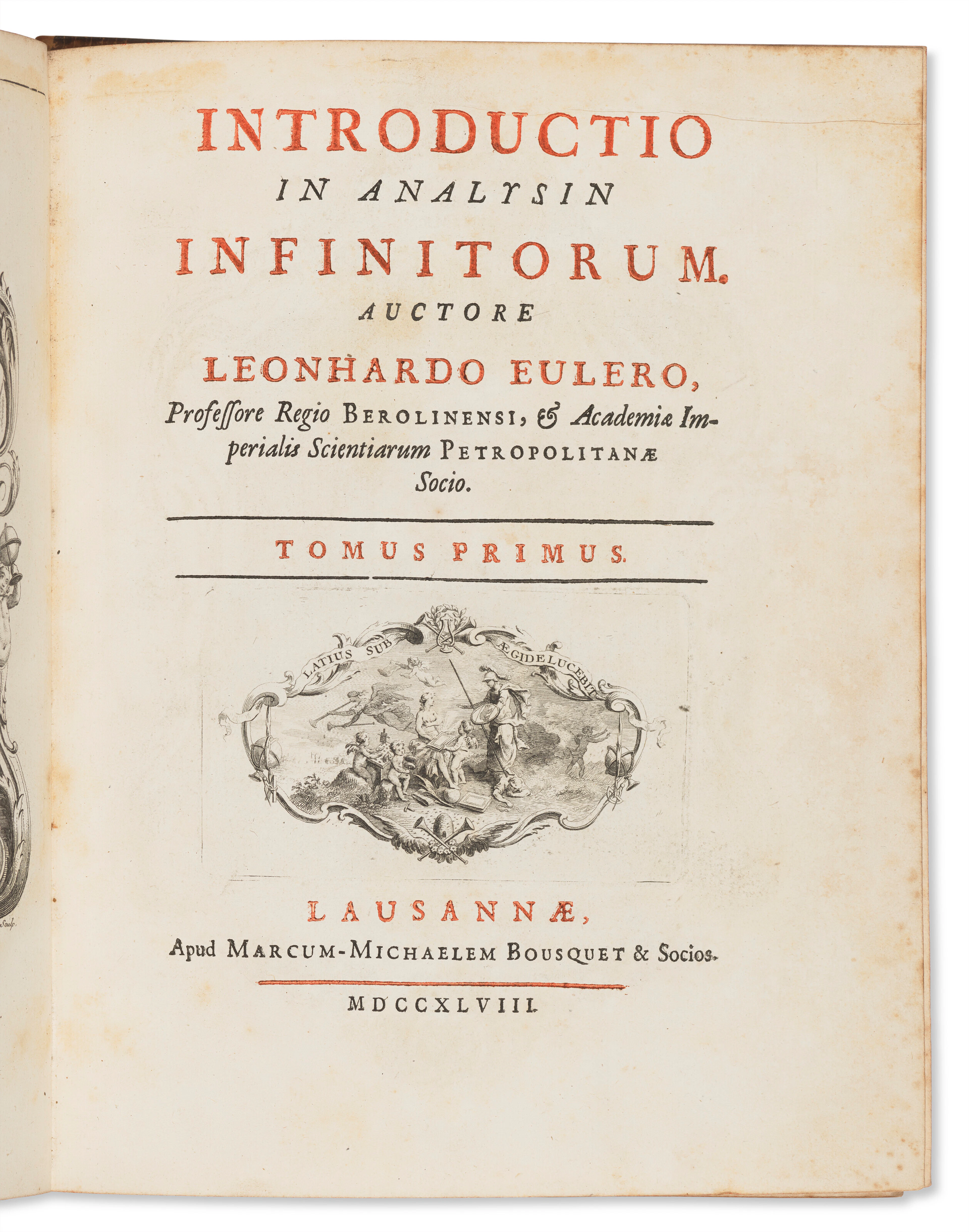 Introductio in Analysin Infinitorum