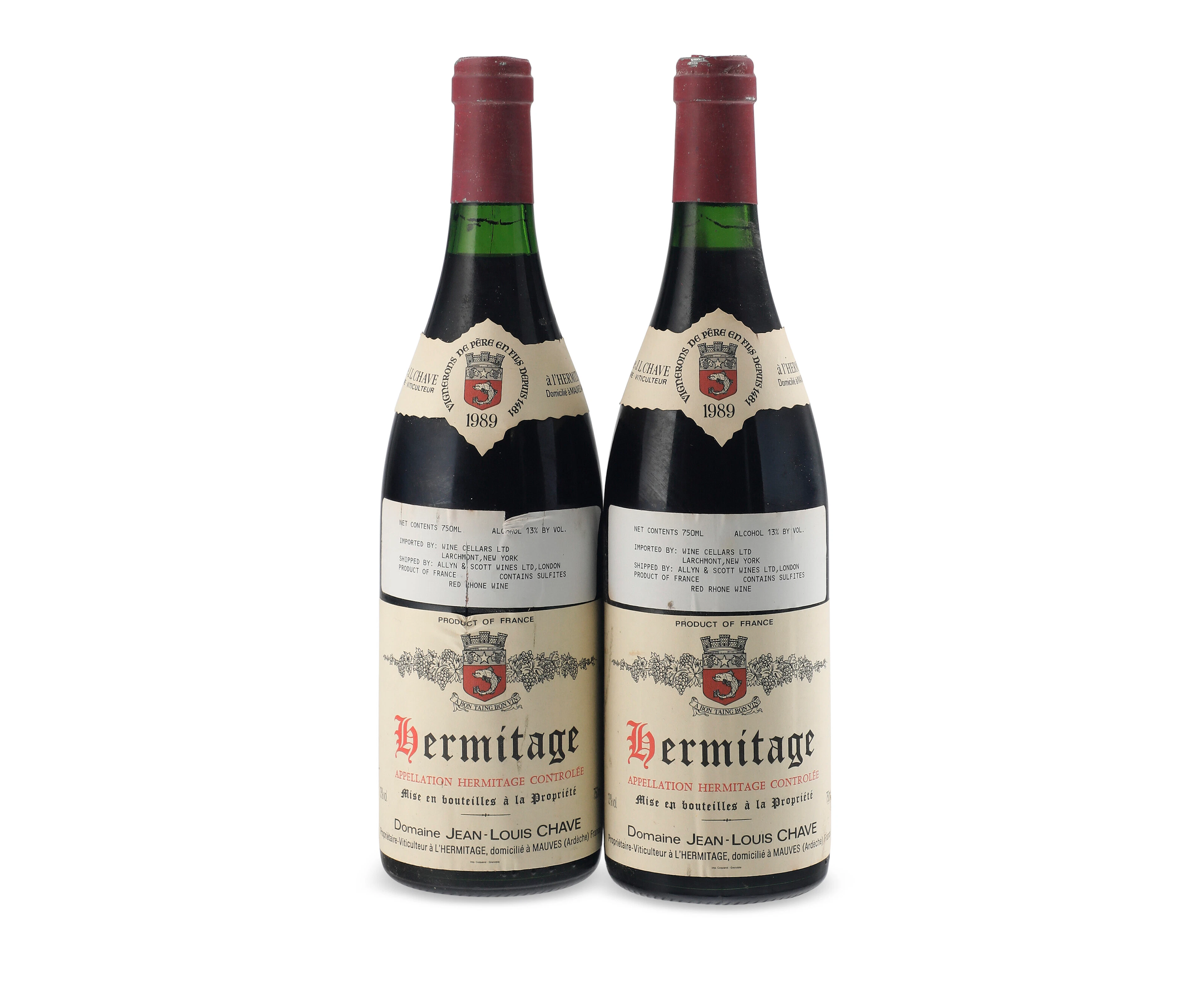 Domaine Jean-Louis Chave, Hermitage 1989