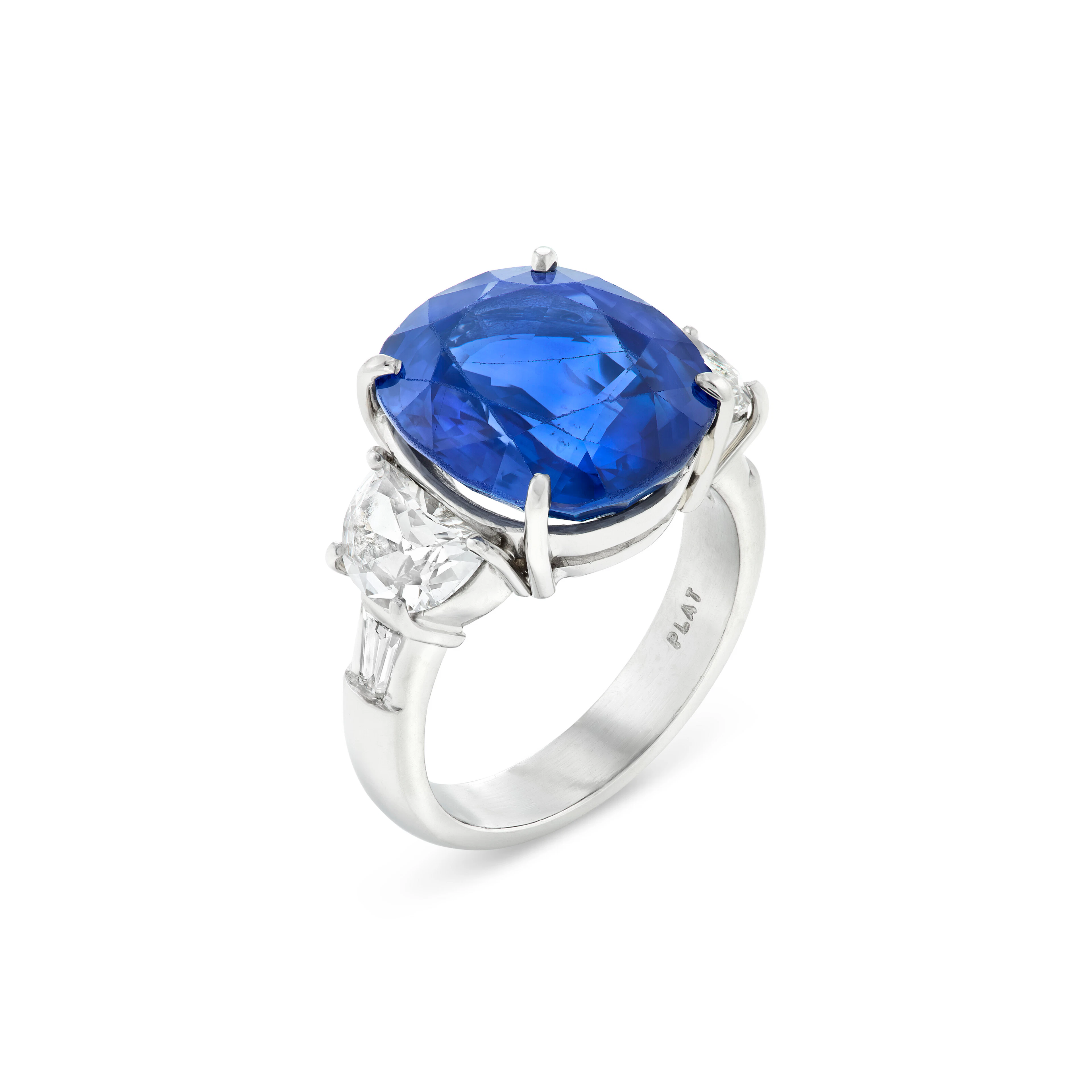 Sapphire and Diamond Ring