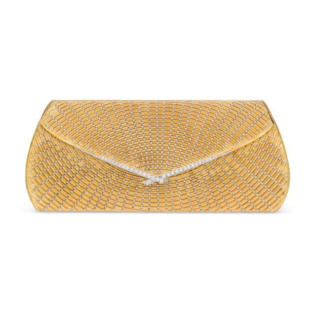 Diamond and Gold Evening Bag
