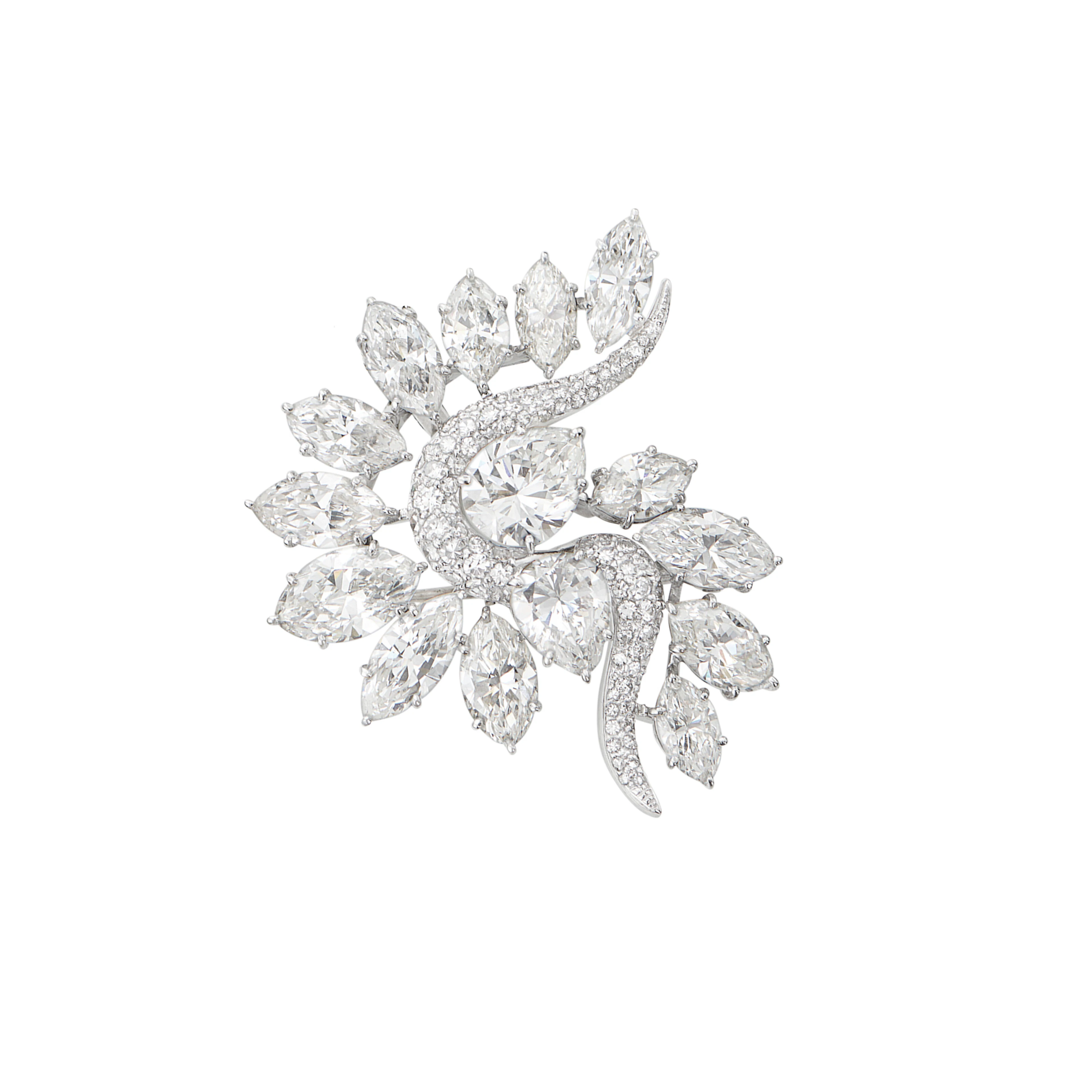 Harry Winston Diamond Brooch