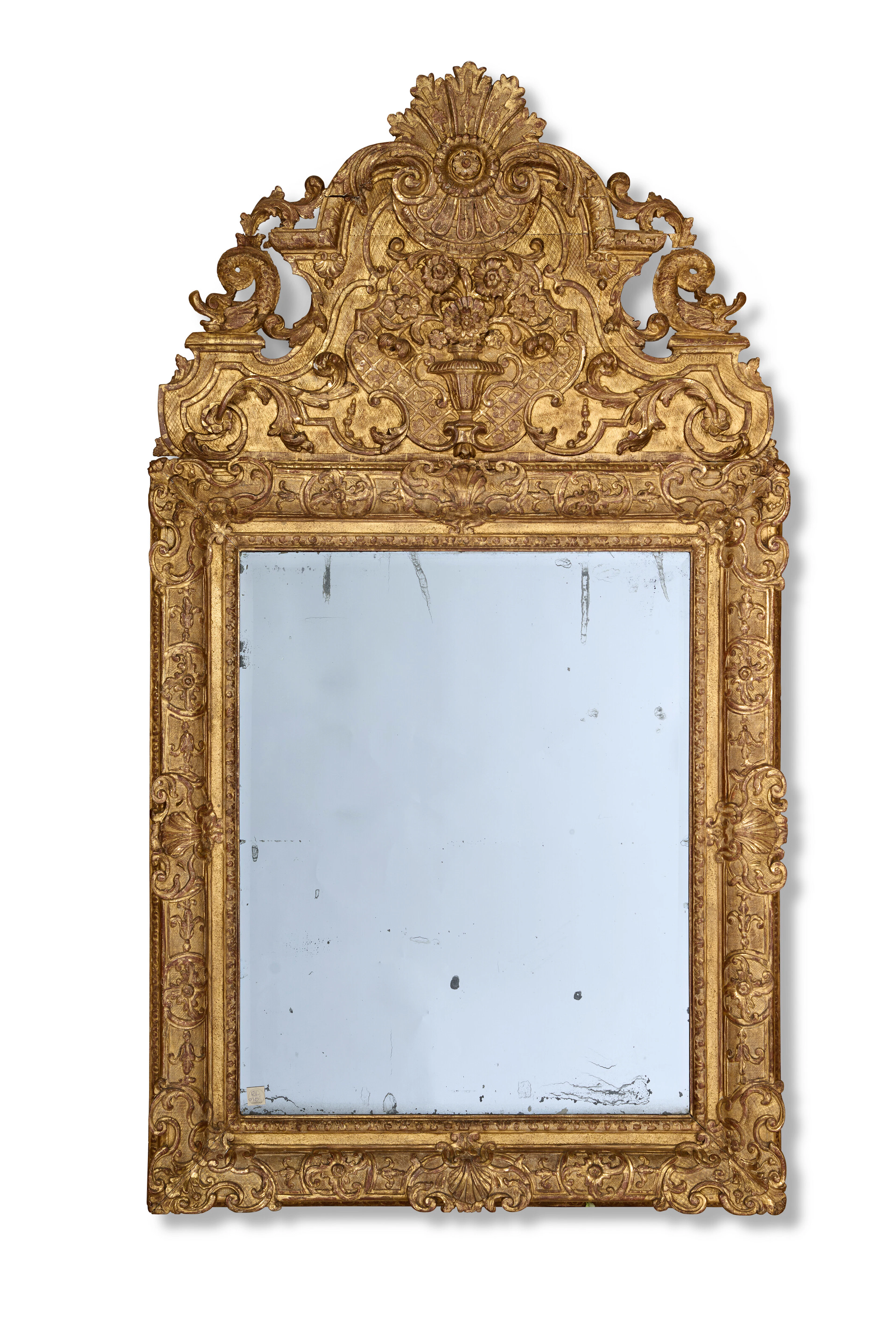 A Regence Giltwood Mirror