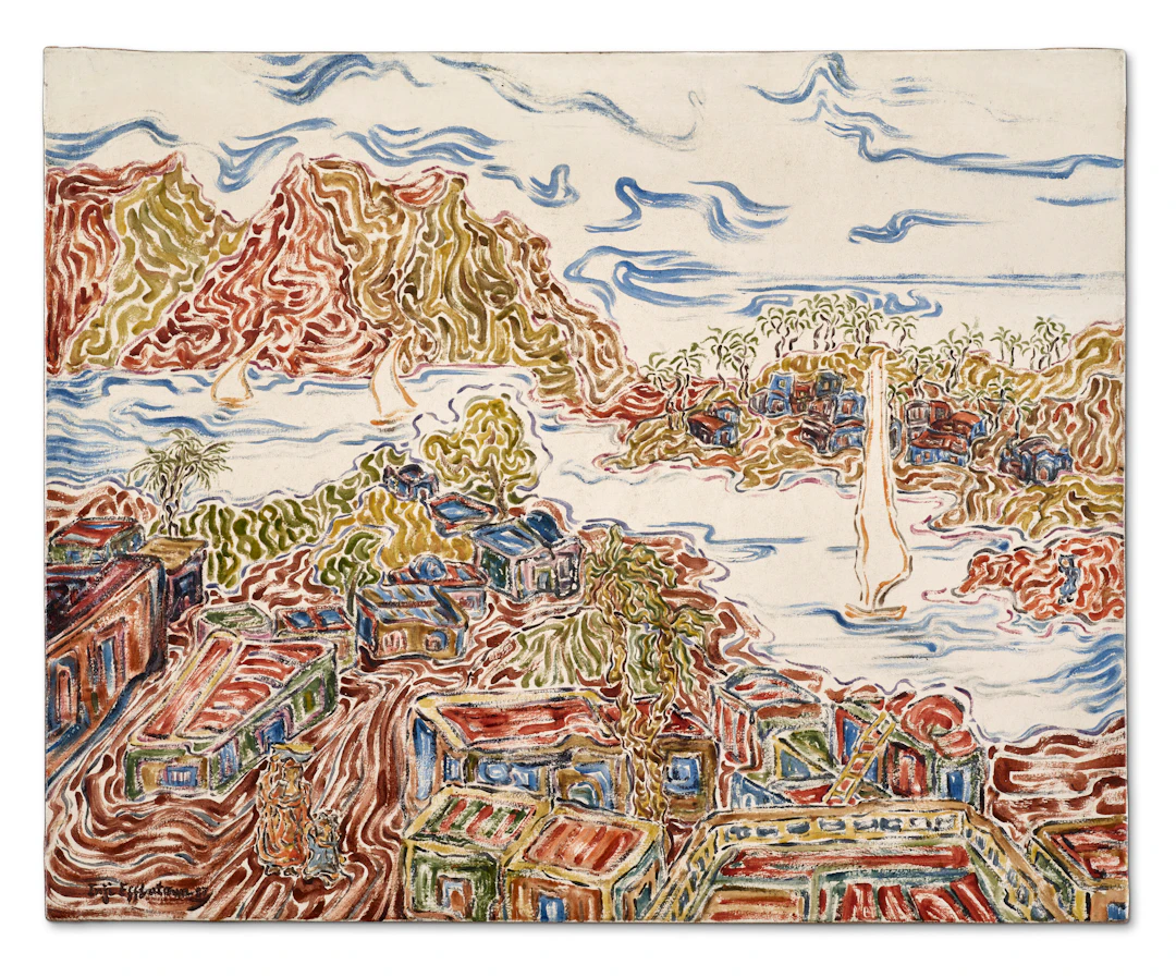 Inji Efflatoun (1924, Cairo - 1989, Cairo)