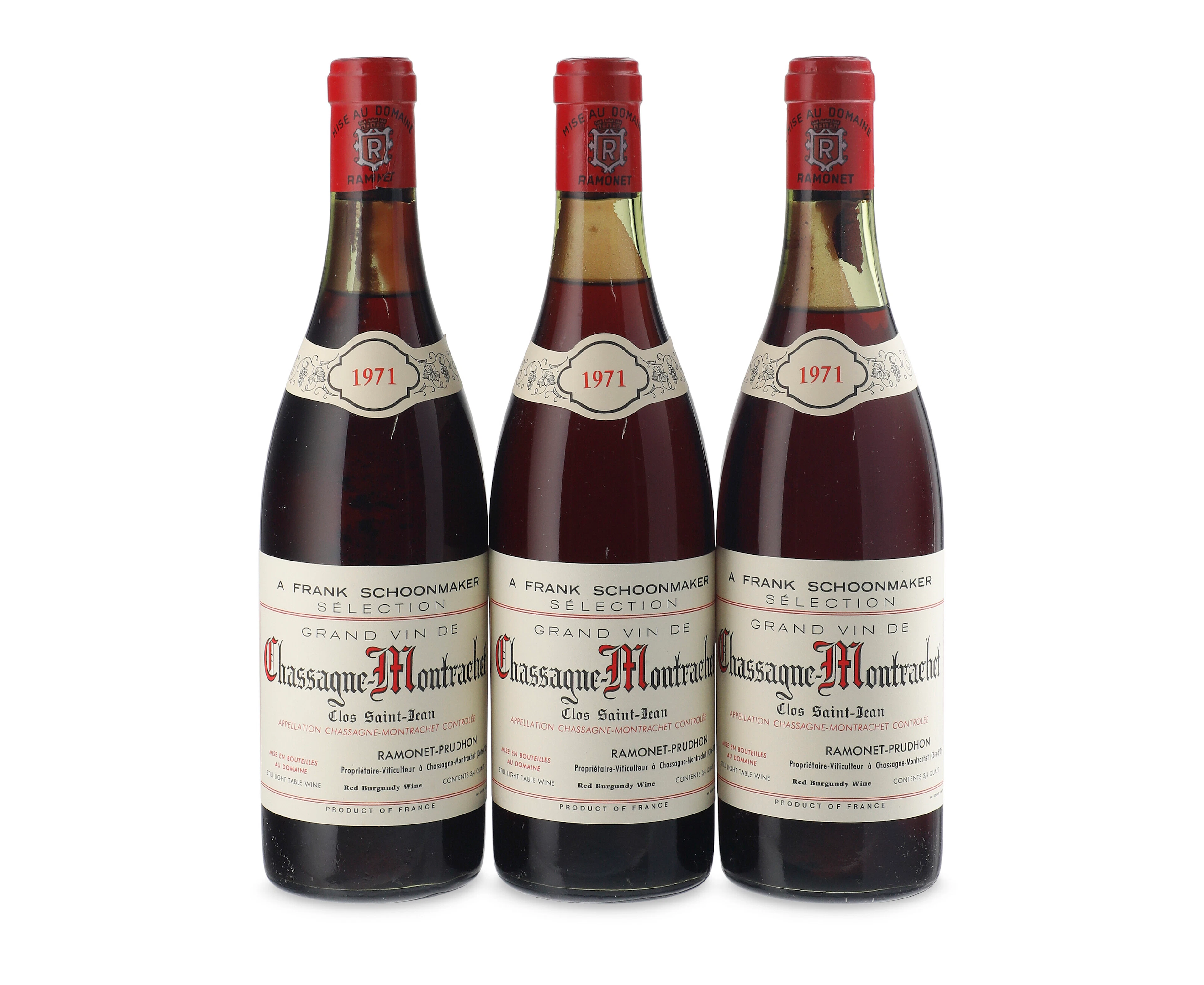 Domaine Ramonet-Prudhon, Chassagne-Montrachet, Clos St. Jean 1971