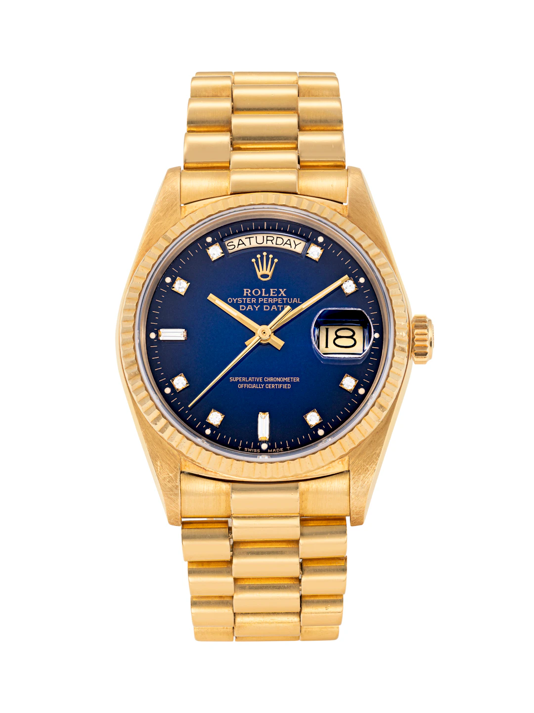Rolex, Day-Date with Gradient Blue Dial, Ref 18038