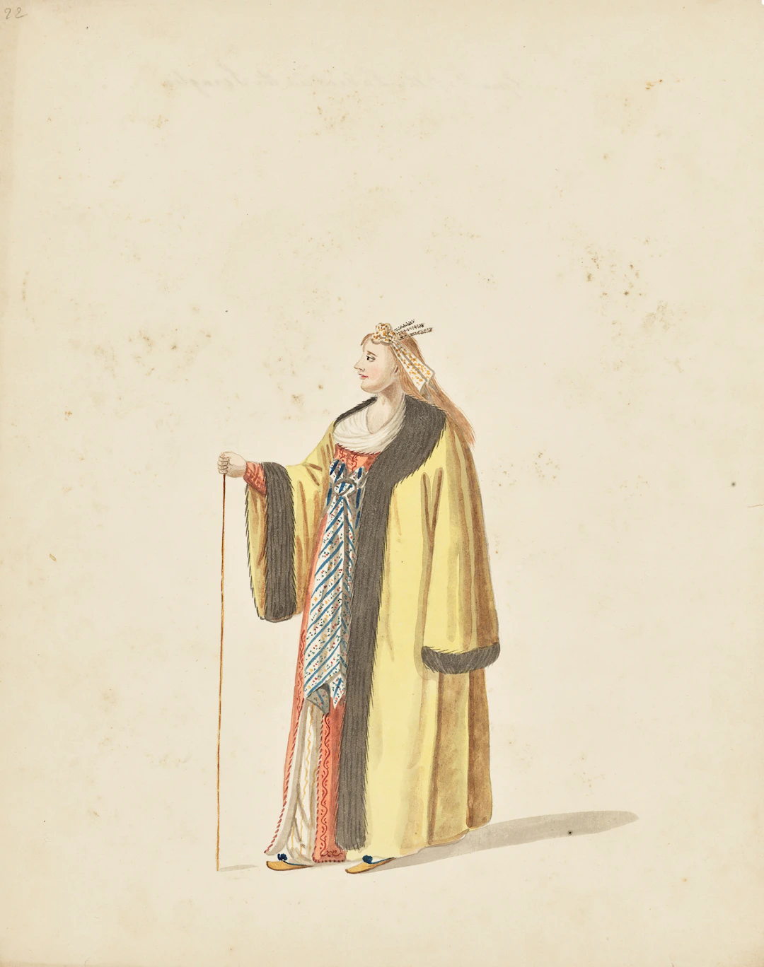 A Group of Ottoman Costume Paintings