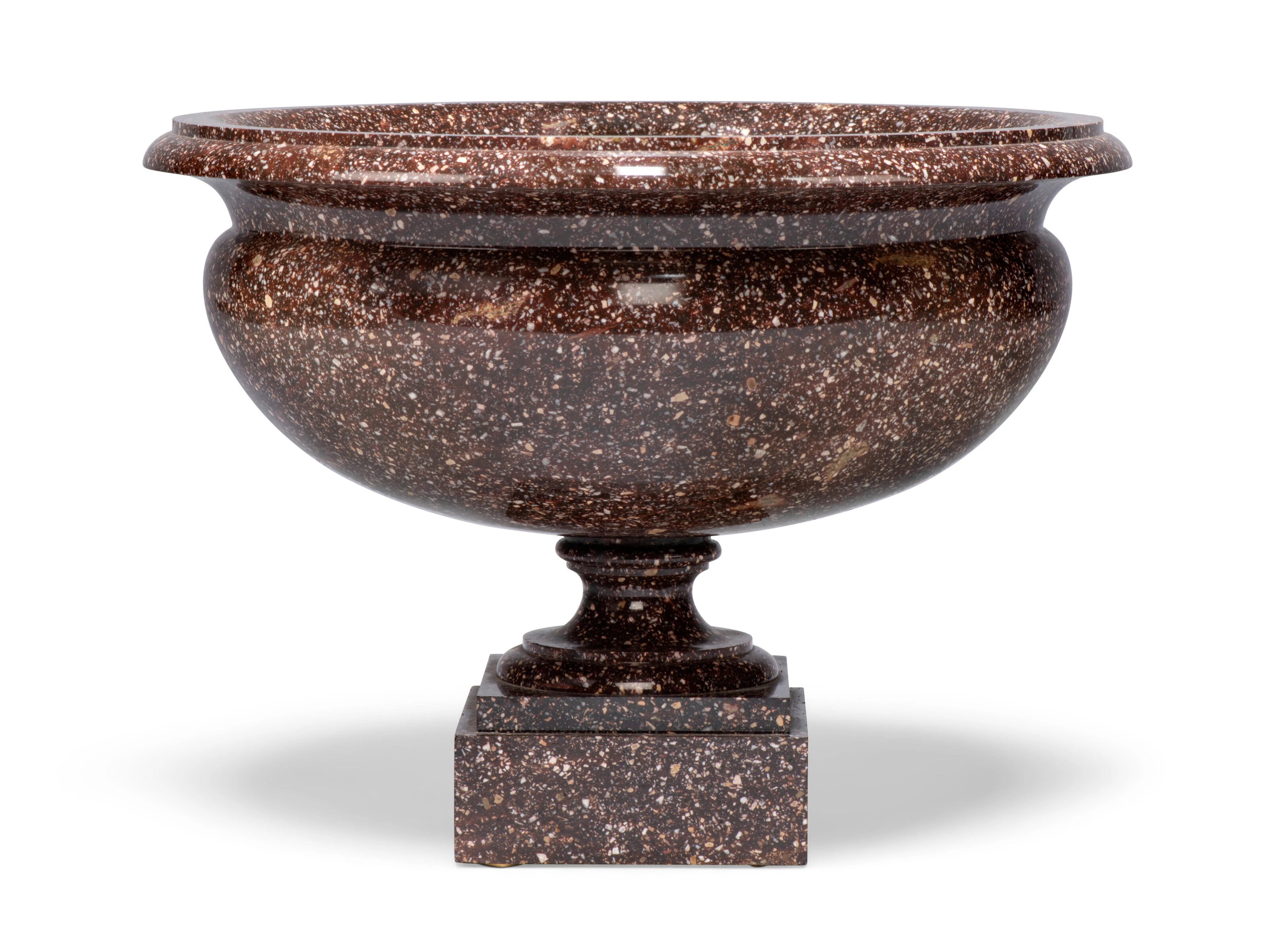 A Swedish Porphyry Vase