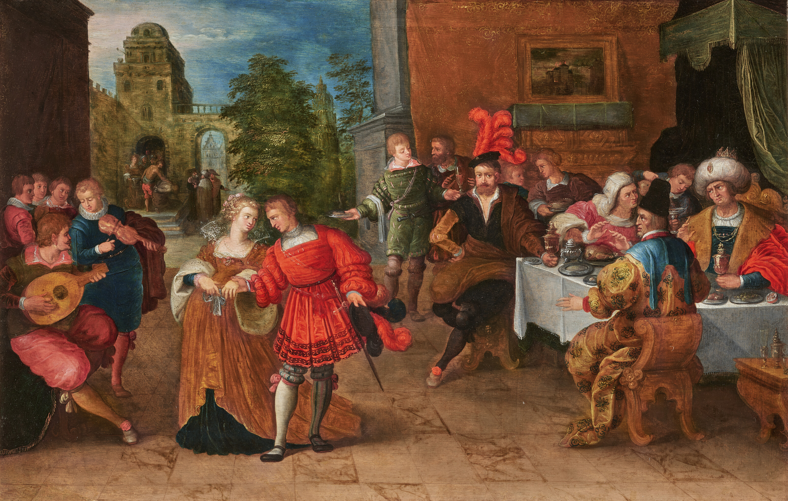 Attribué À Ambrosius Francken L'ancien (1544⁄1545-1618)