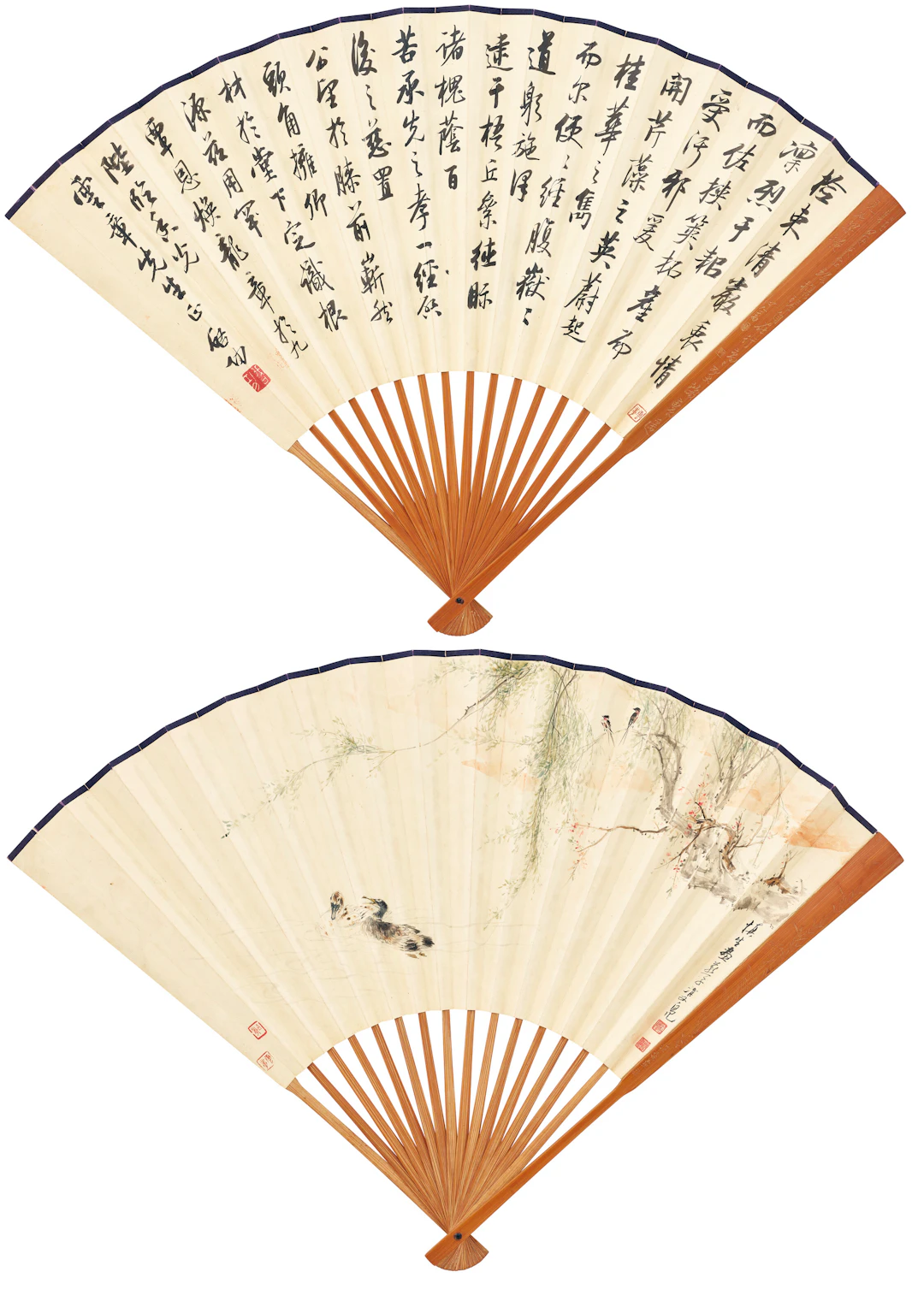Wang Rong (1896-1972) and Yan Bolong (1896-1954) / Qi Gong (1912-2005)