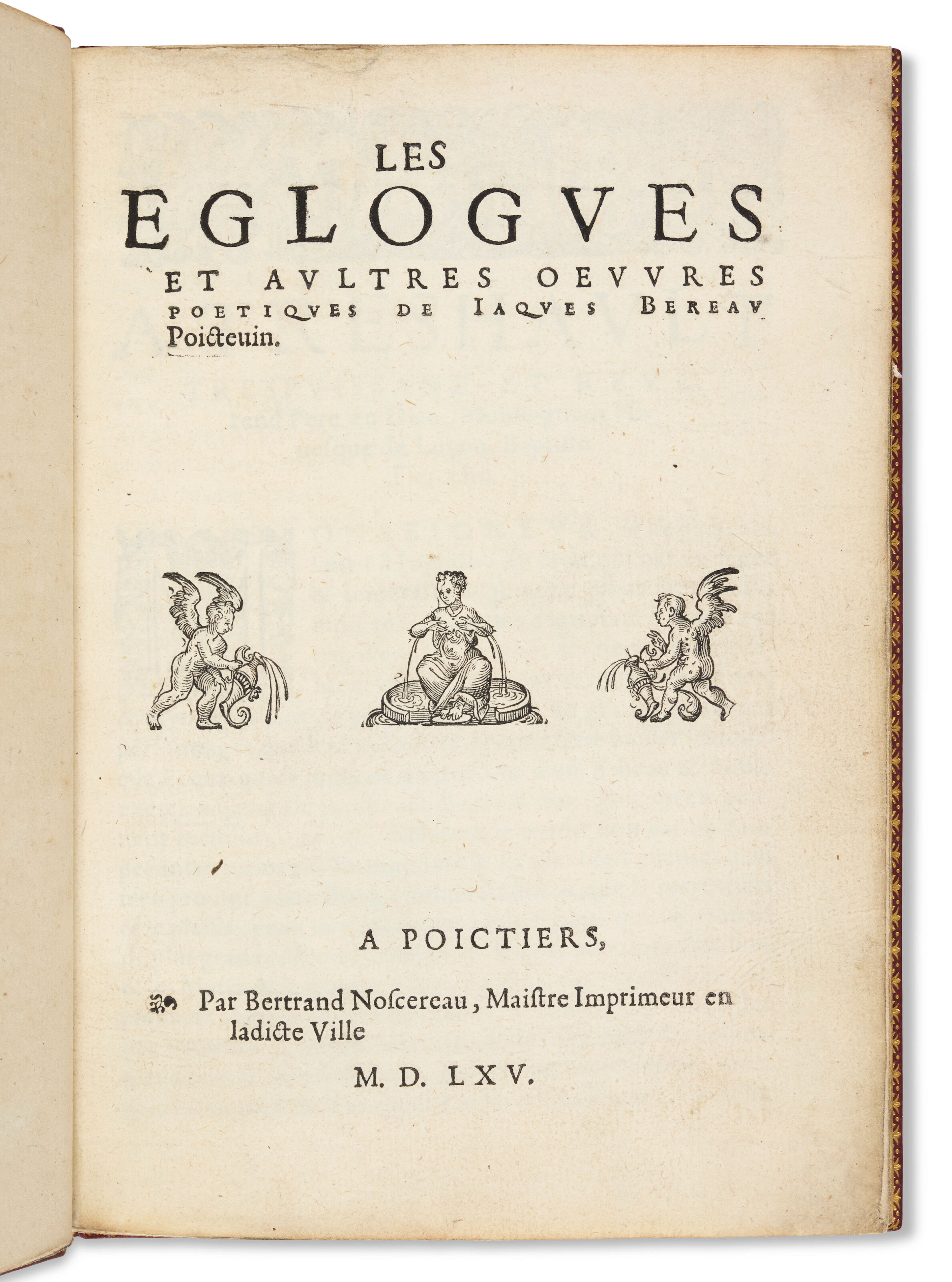 BÉREAU, Jacques (vers 1535-vers 1565)