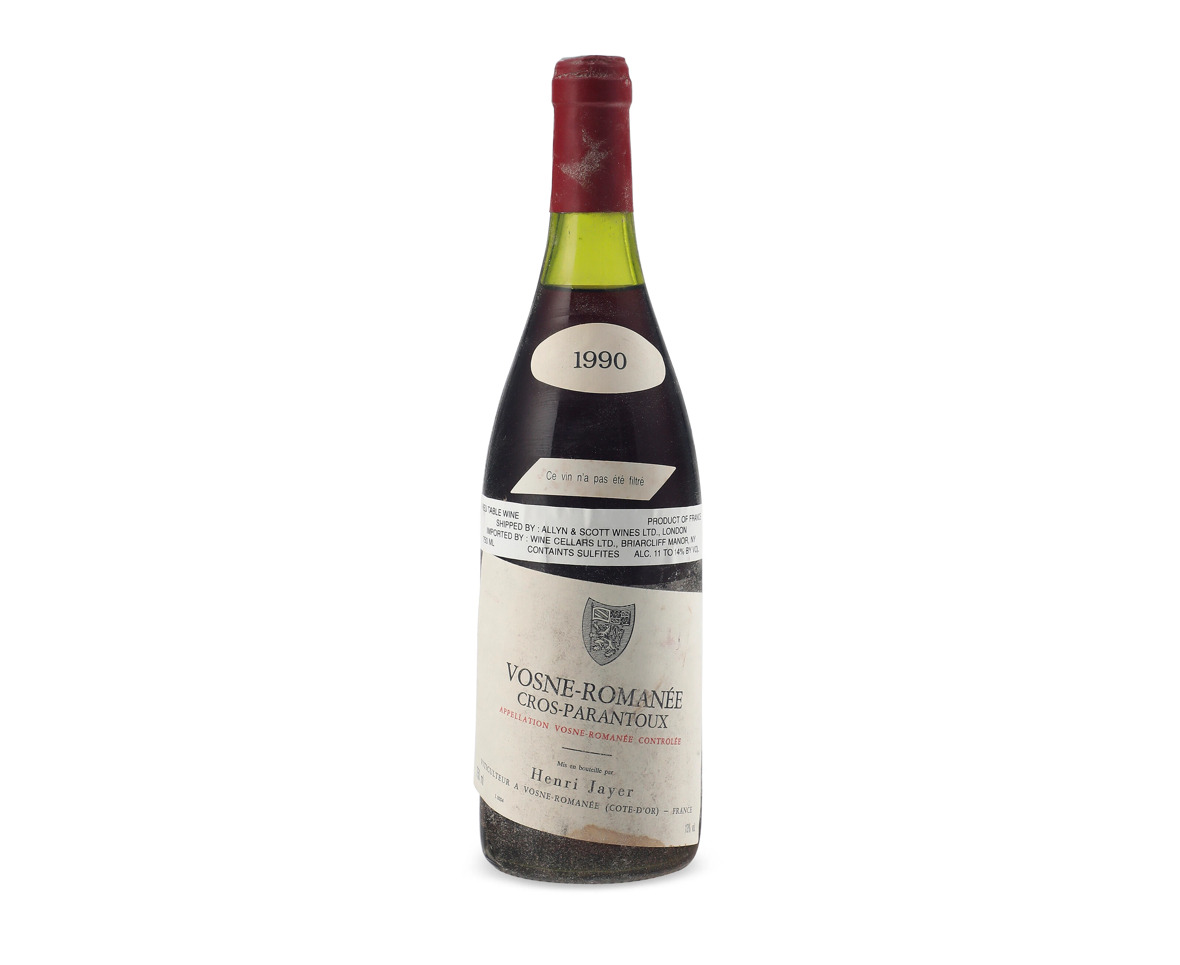 Henri Jayer, Vosne-Romanée Cros-Parantoux 1990