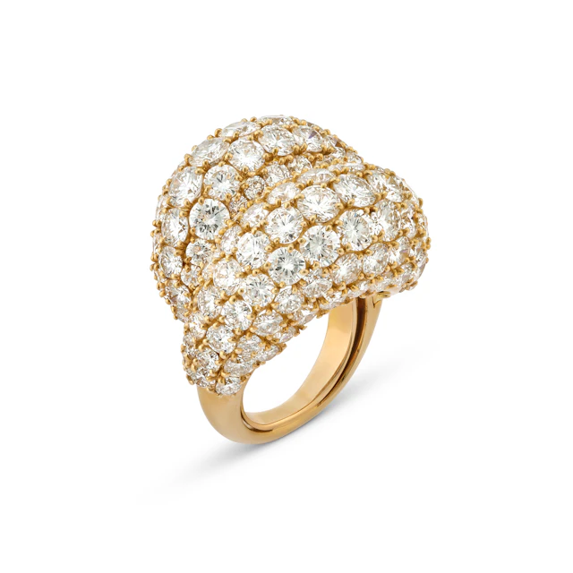 Van Cleef & Arpels Diamond 'Double-Boule' Ring
