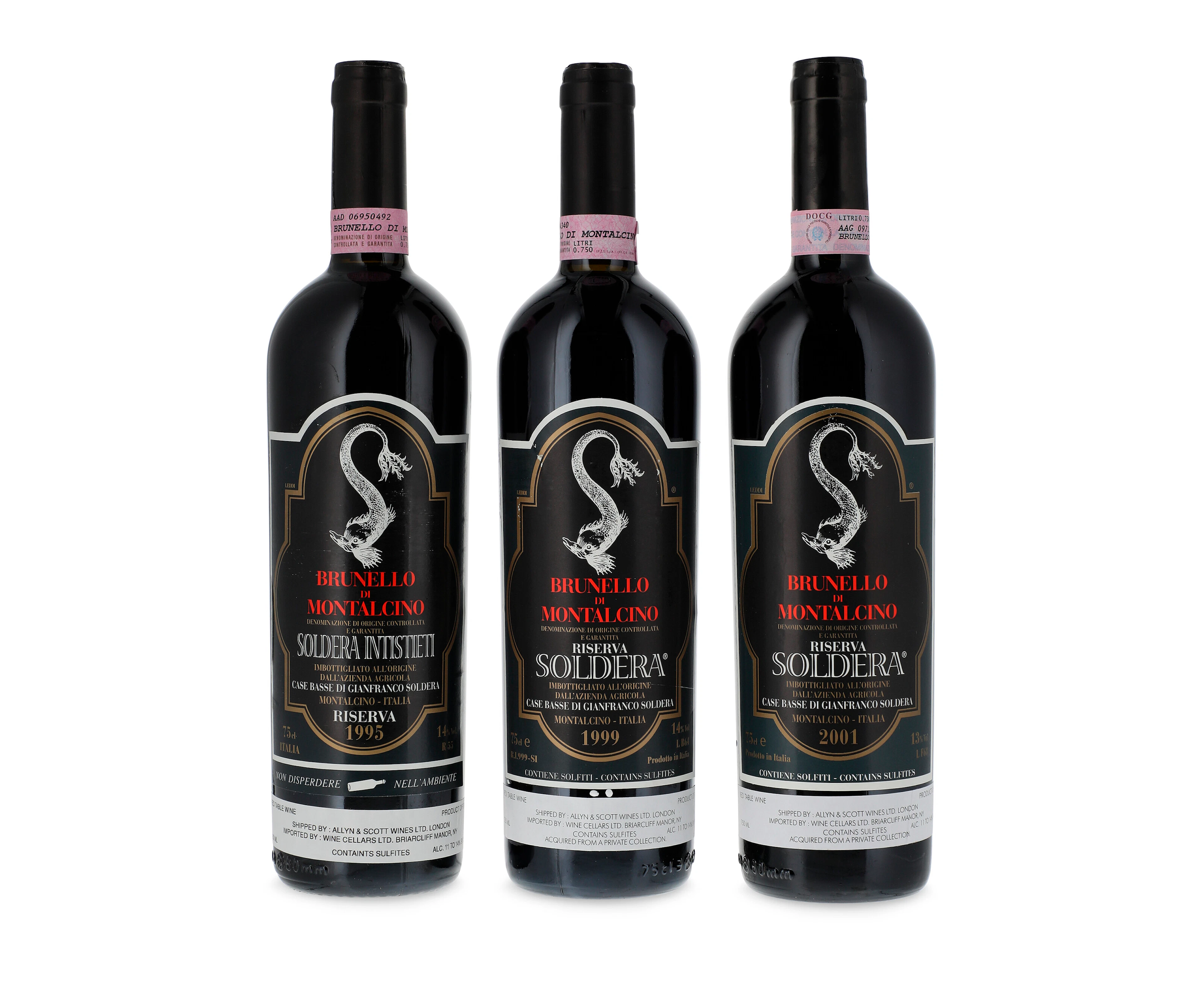 Mixed Soldera Case Basse, Brunello Di Montalcino, Riserva