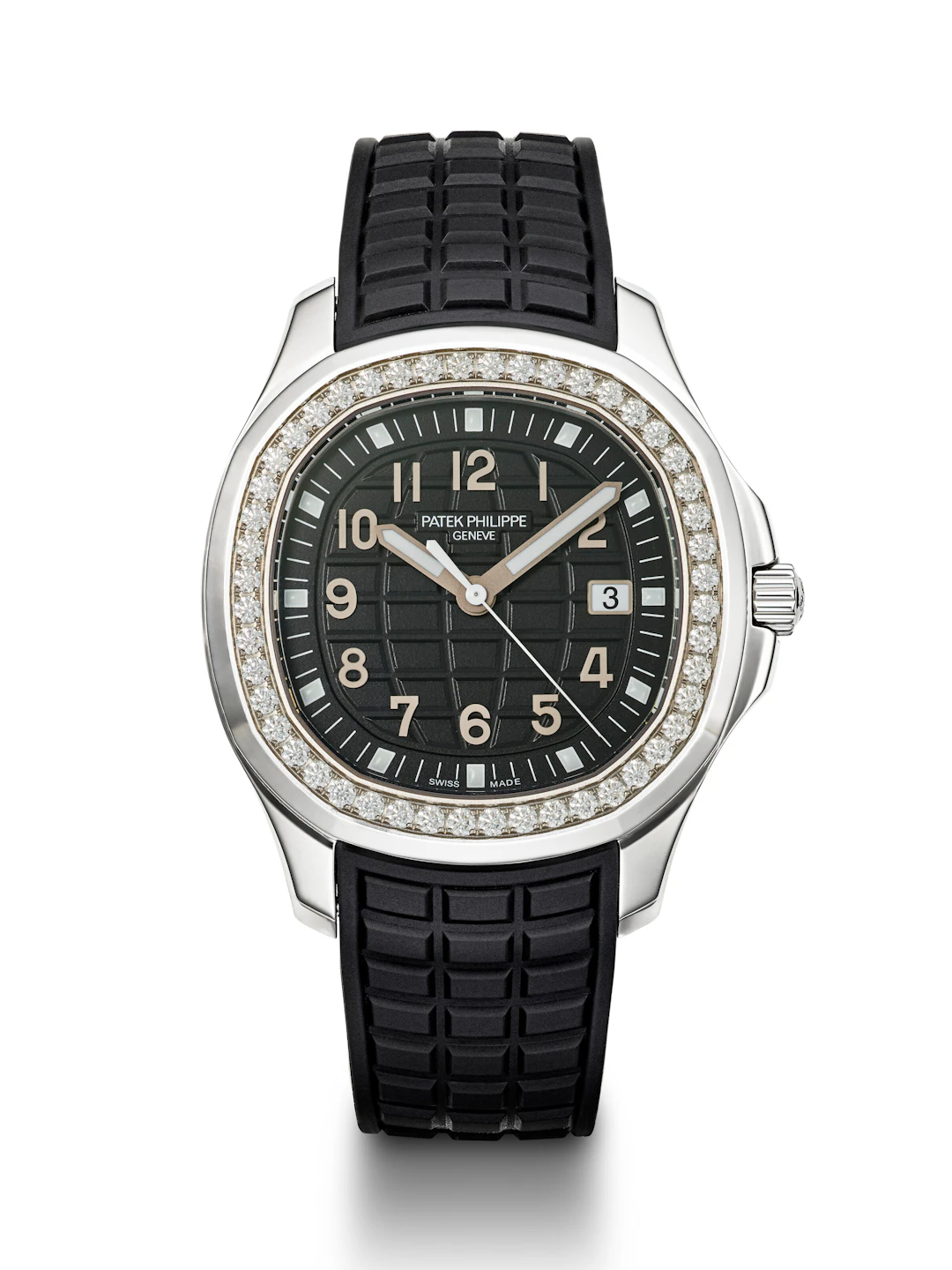Patek Philippe, Stainless Steel and Diamond-Set 'Aquanaut Luce', Ref.
