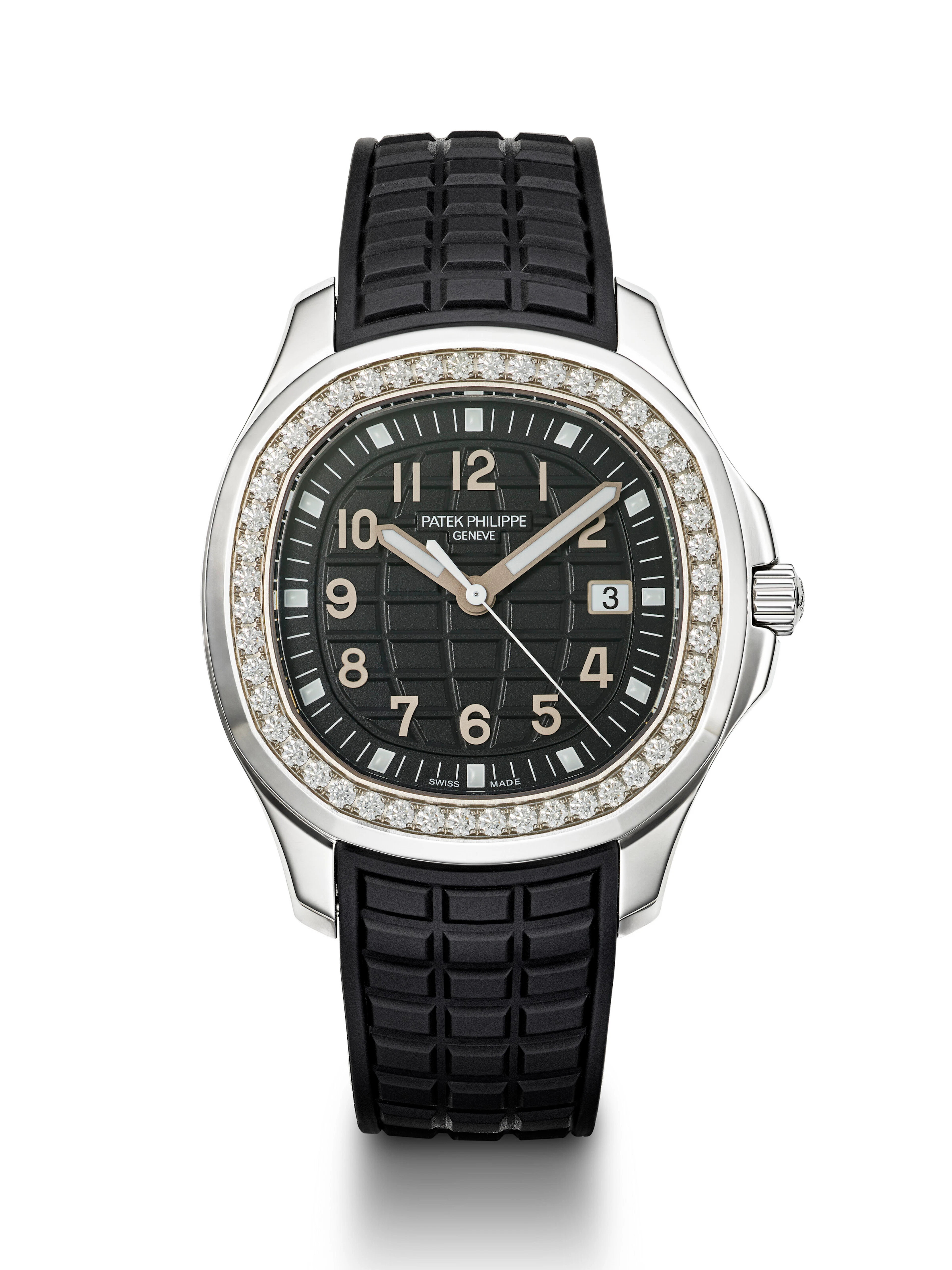 Patek Philippe, Stainless Steel and Diamond-Set 'Aquanaut Luce', Ref.
