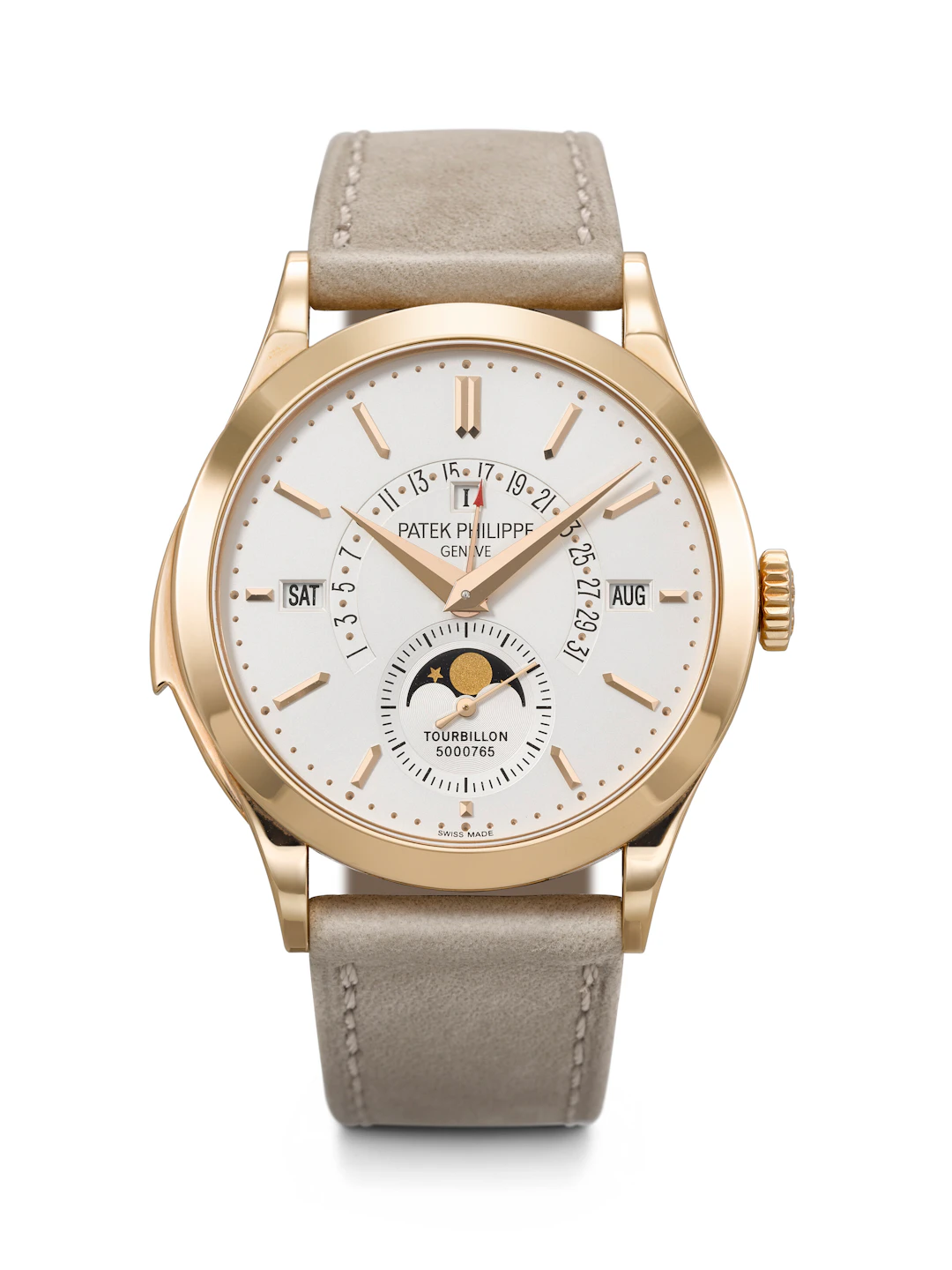 Patek Philippe. An Extremely Rare and Important 18K Pink Gold Minute
