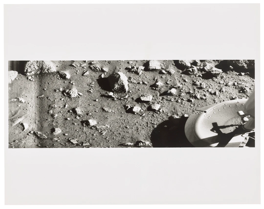 The First Photograph of the Surface of Mars [Large Format