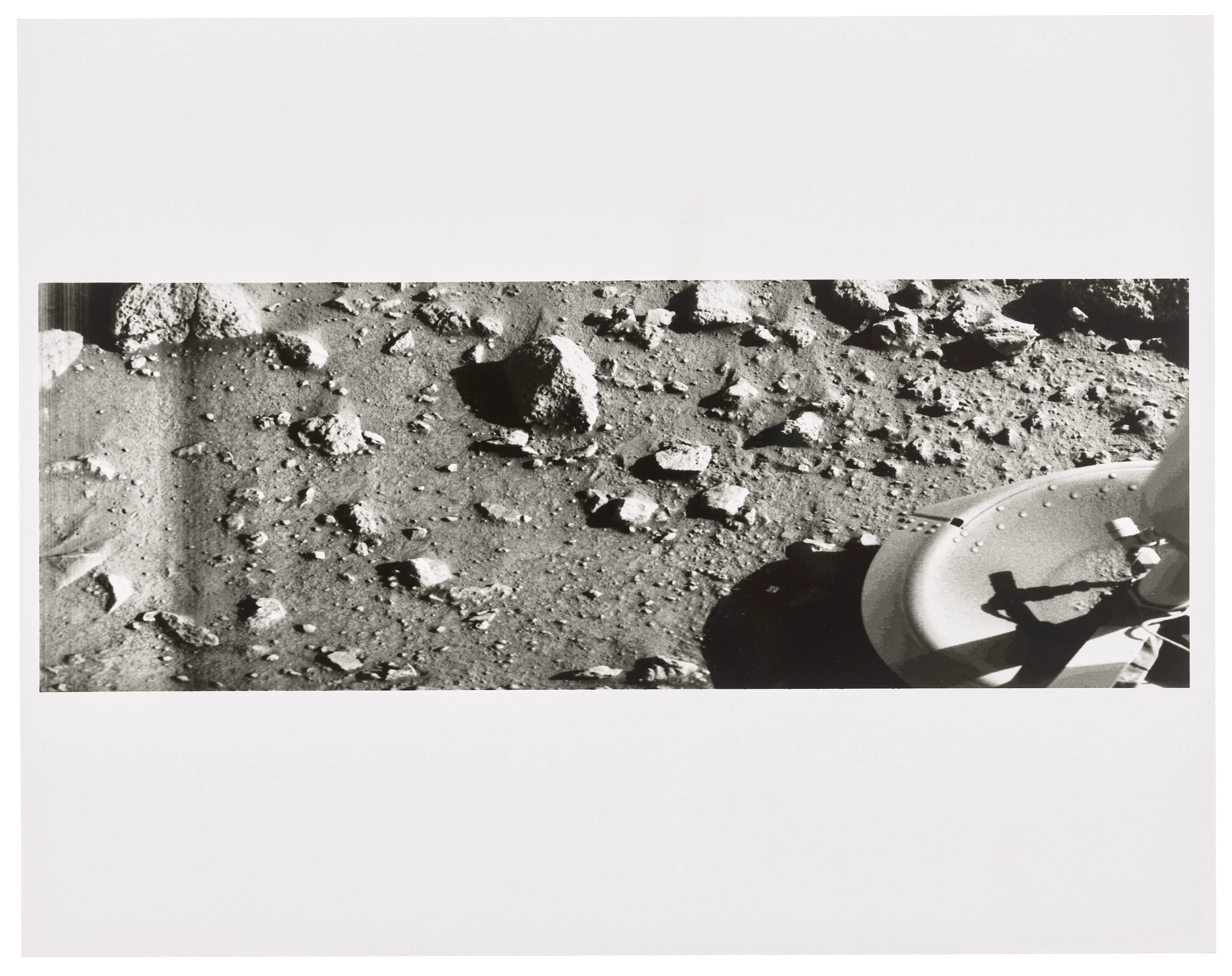 The First Photograph of the Surface of Mars [Large Format
