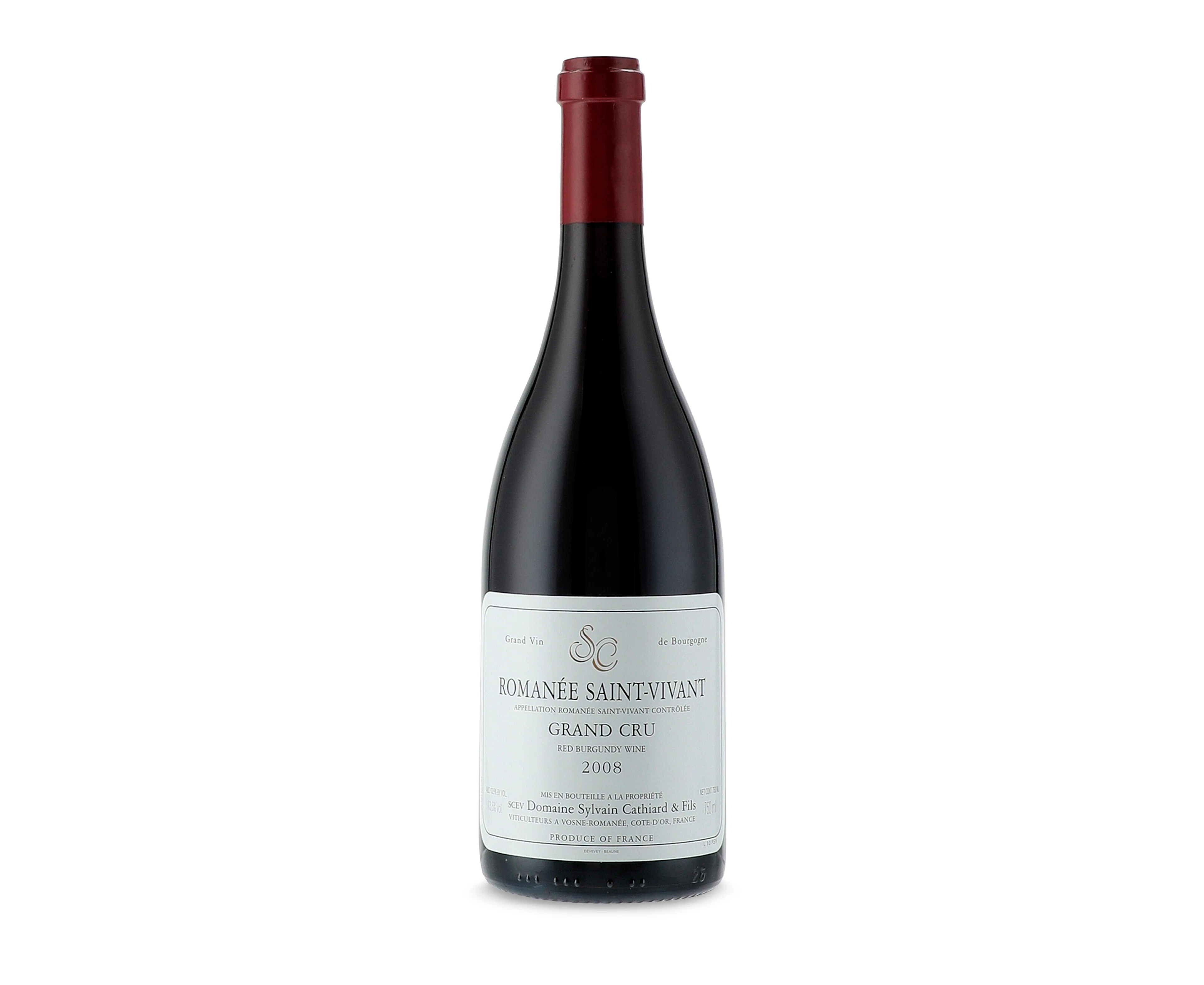 Mixed 2007 & 2008 Domaine Sylvain Cathiard, Romanée-Saint-Vivant