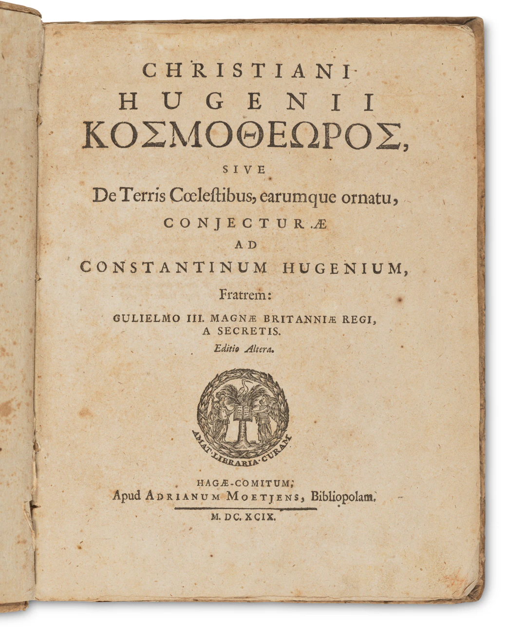 Cosmotheros, Sive De Terris Coelestibus