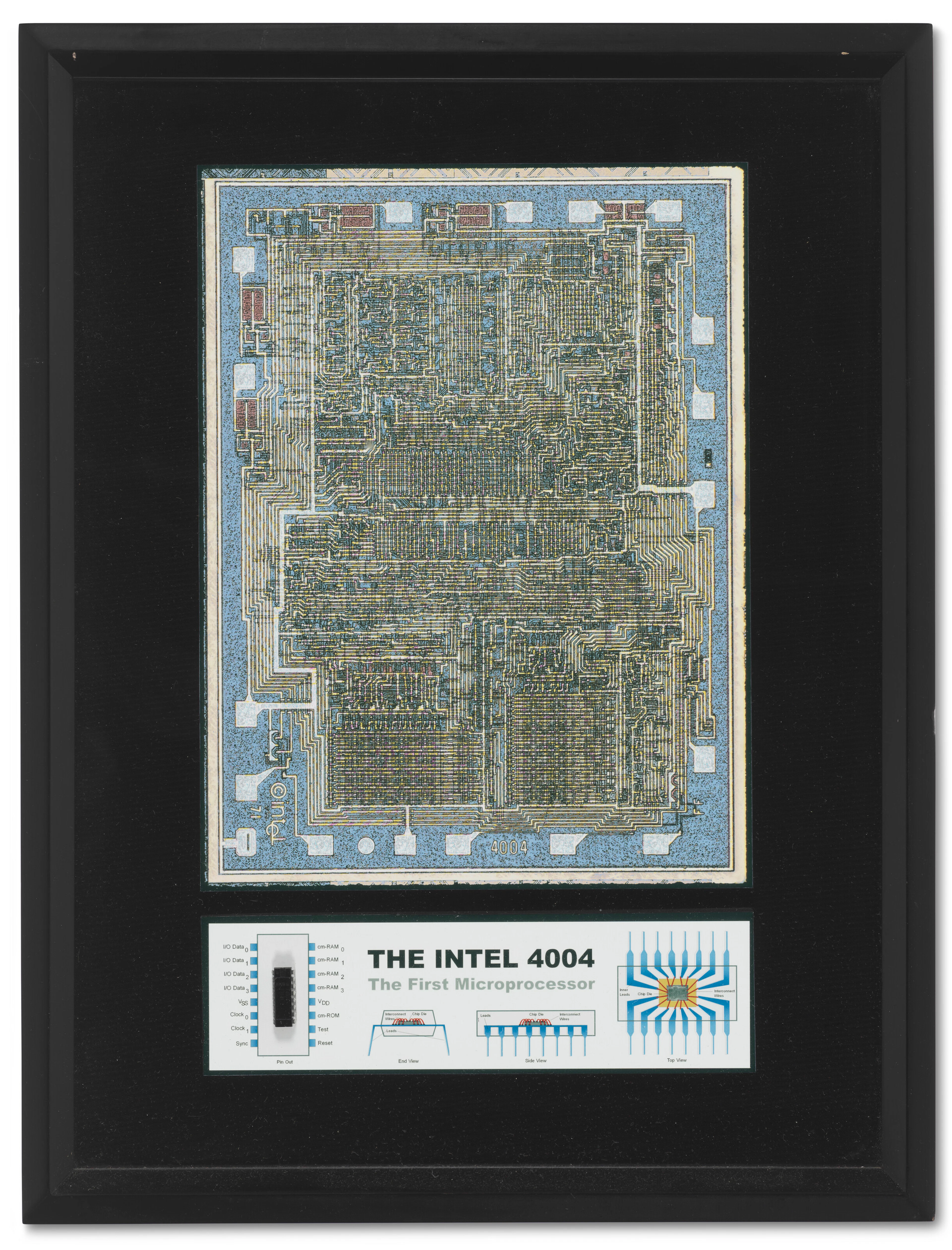 Collection of Historic Microchips