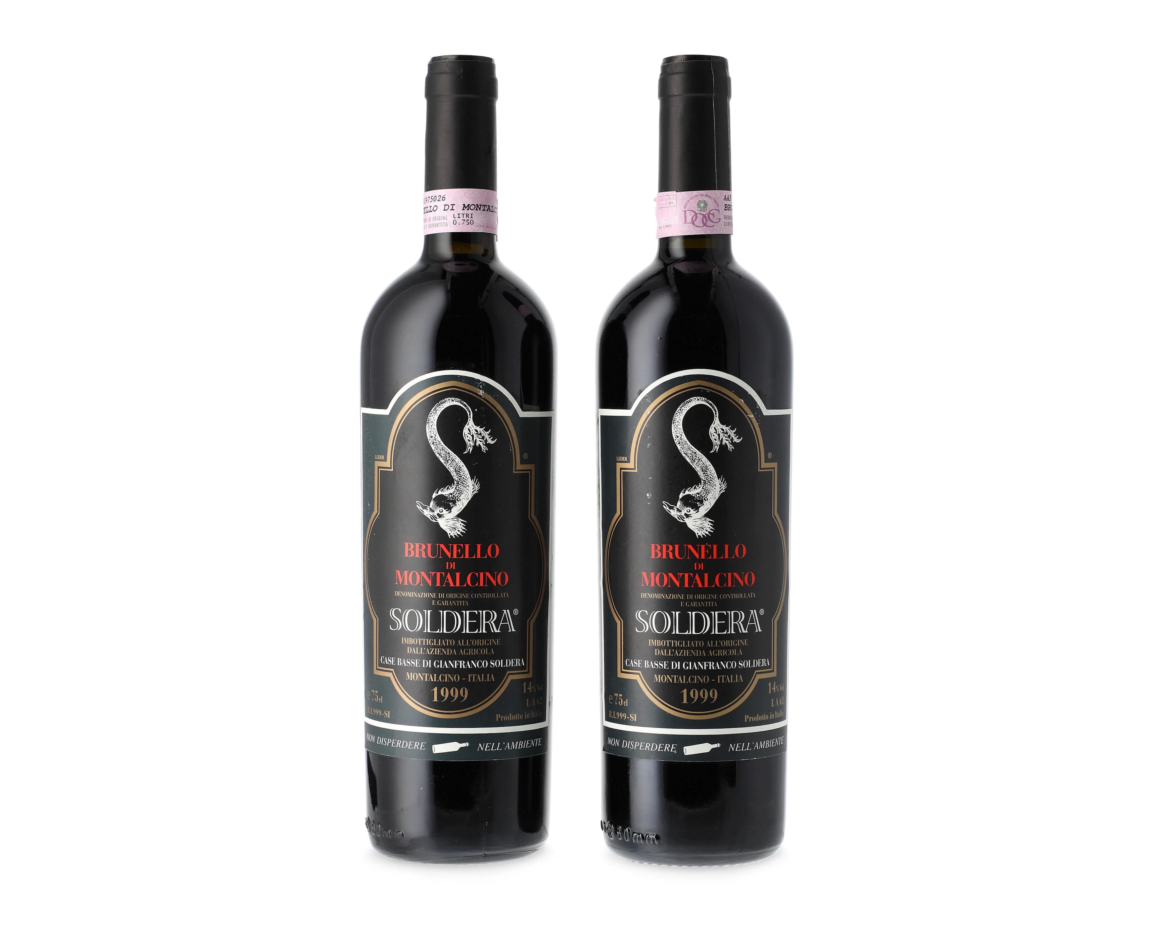 Soldera Case Basse, Brunello Di Montalcino 1999