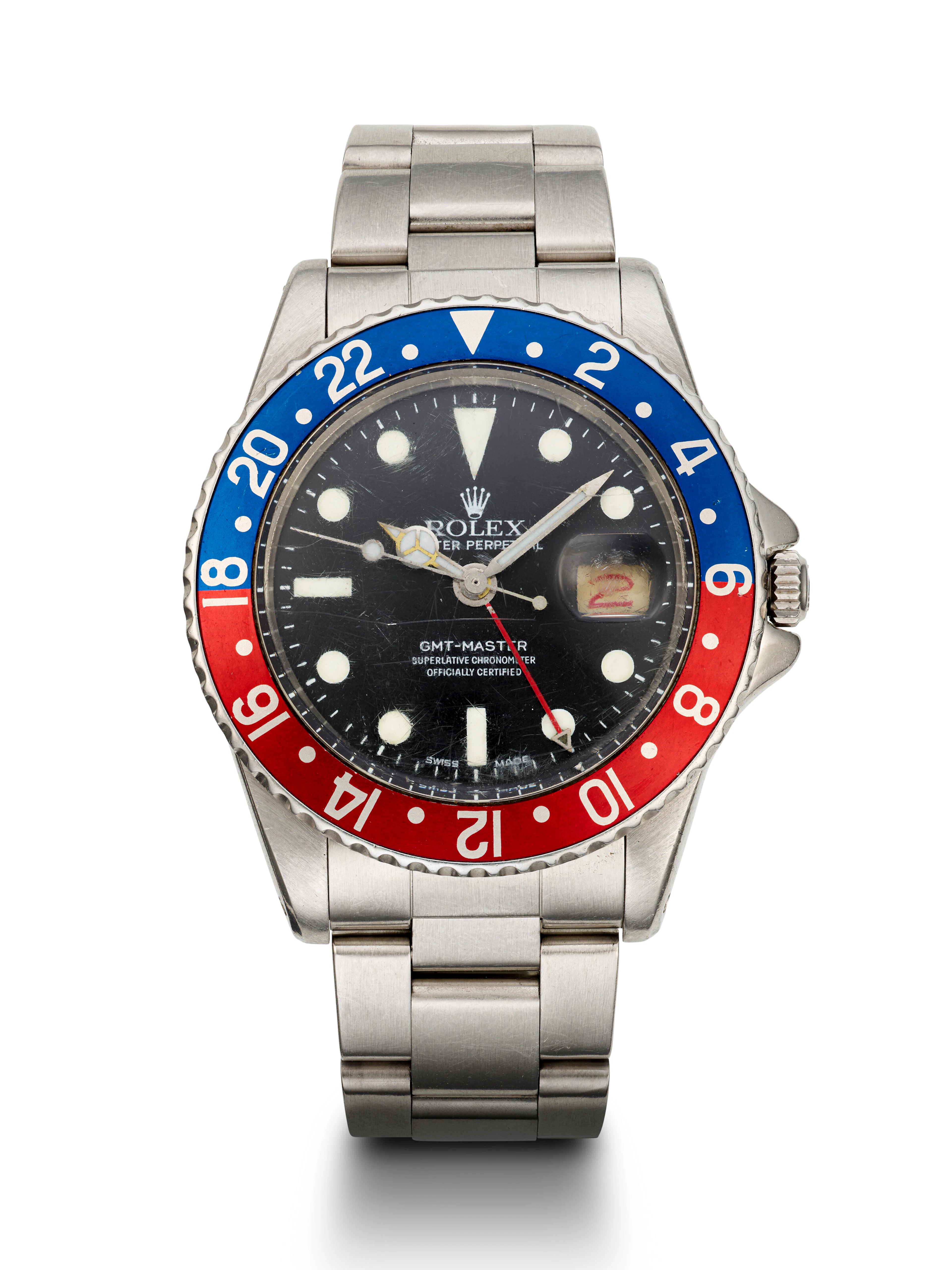 Rolex, Stainless Steel 'Gmt-Master', Ref. 1675