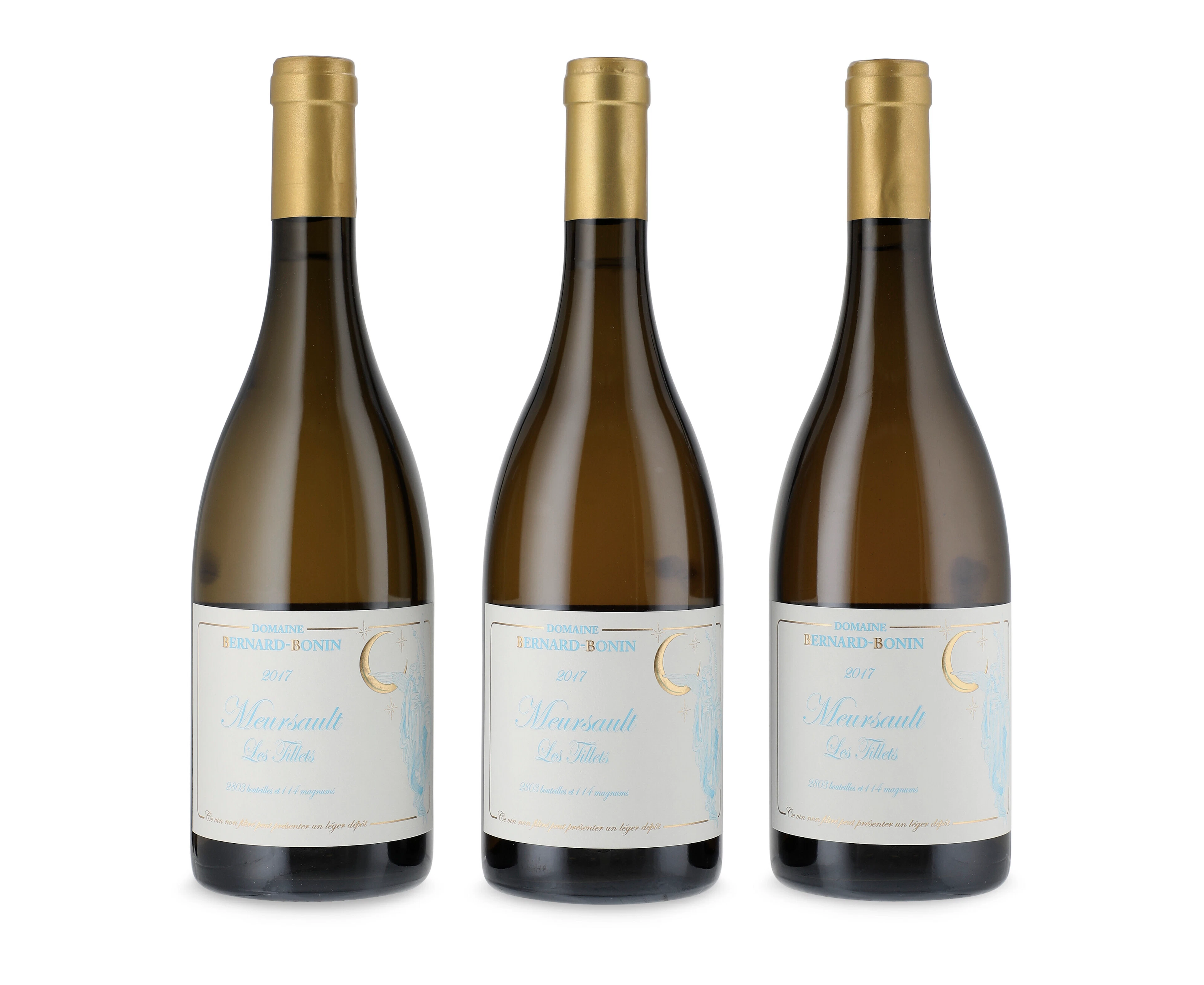 Mixed 2016 & 2017 Domaine Bernard-Bonin, Meursault, Les Tillets