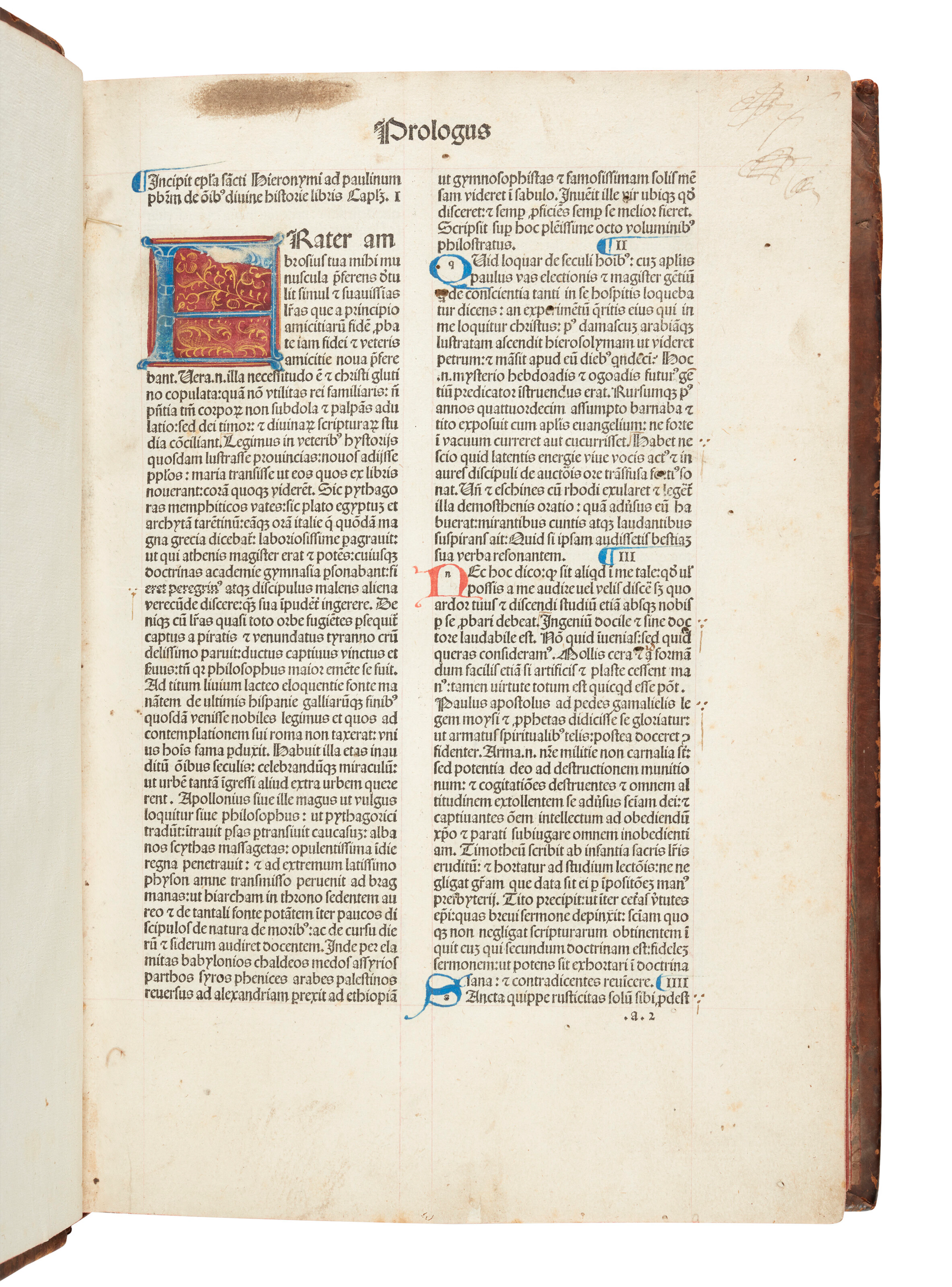 [BIBLE INCUNABLE]