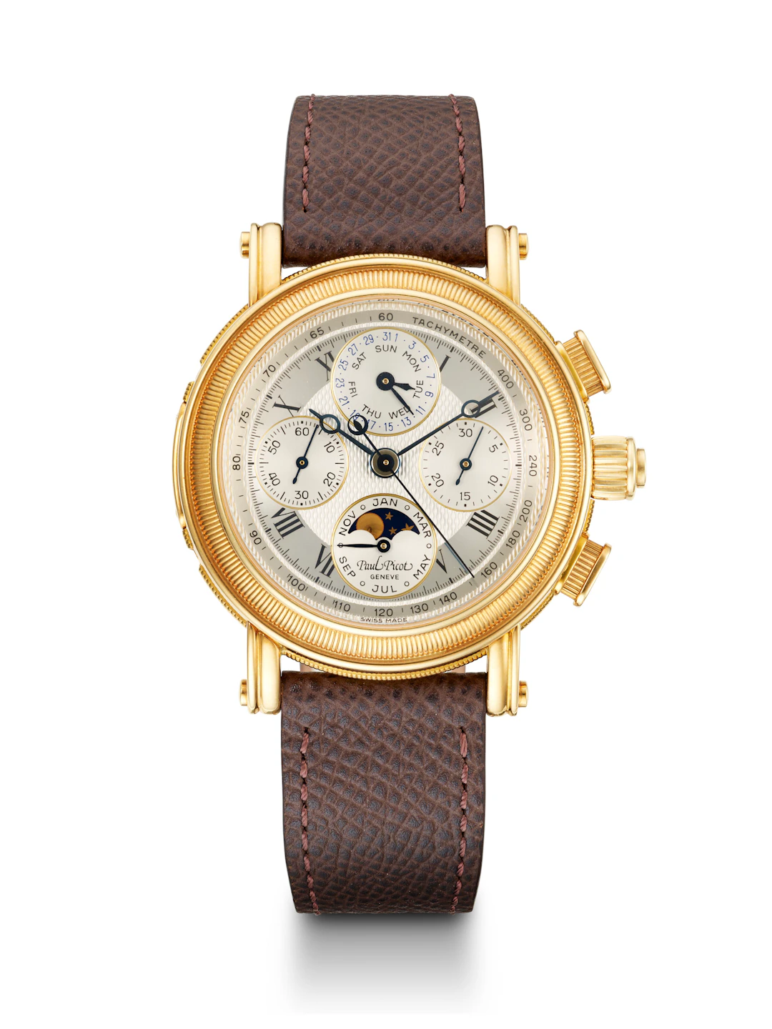 Paul Picot, Limited Edition Yellow Gold 'La Rattrapante'