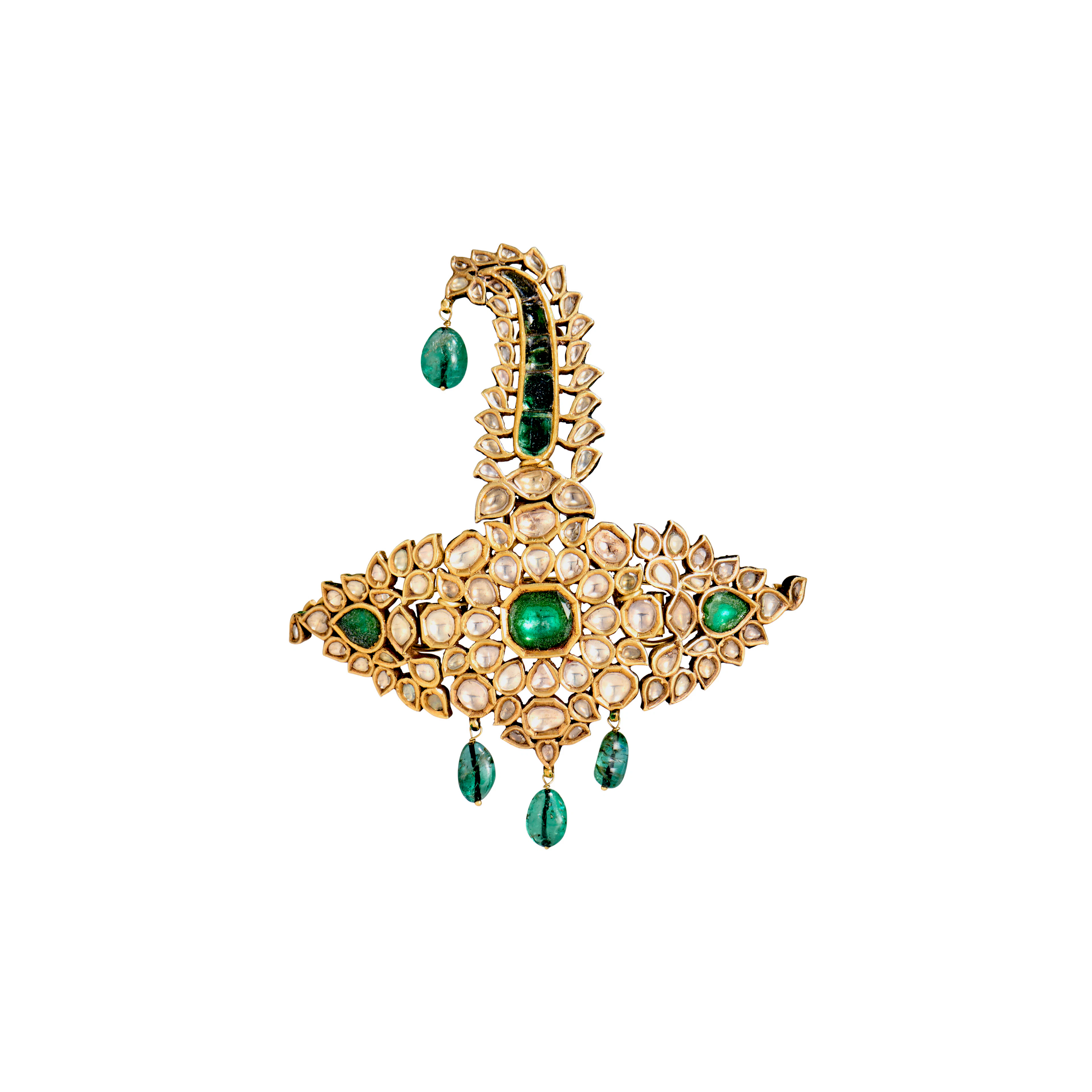 A Jewelled Turban Ornament ( Sarpech )