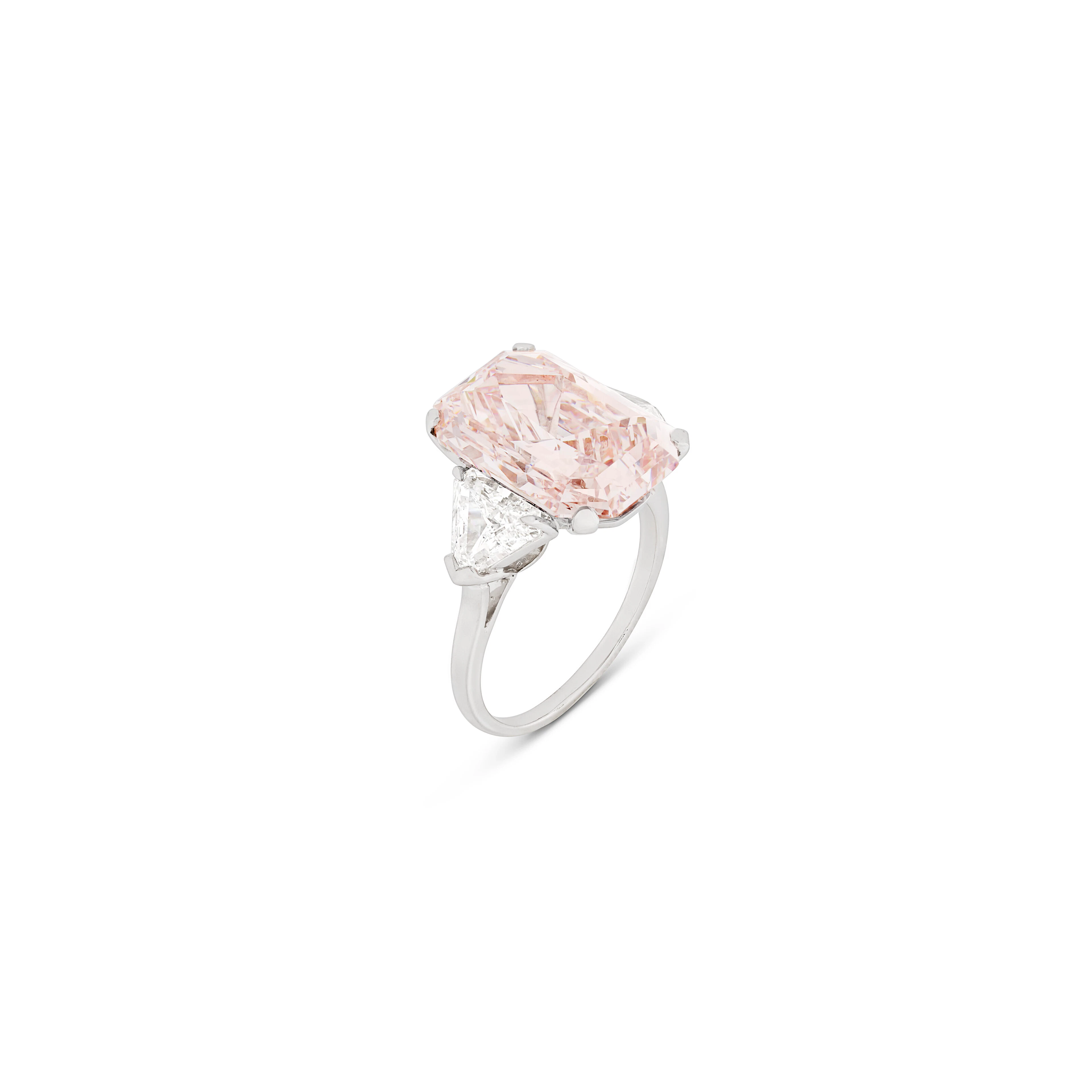 Rare David Morris Coloured Diamond and Diamond Ring