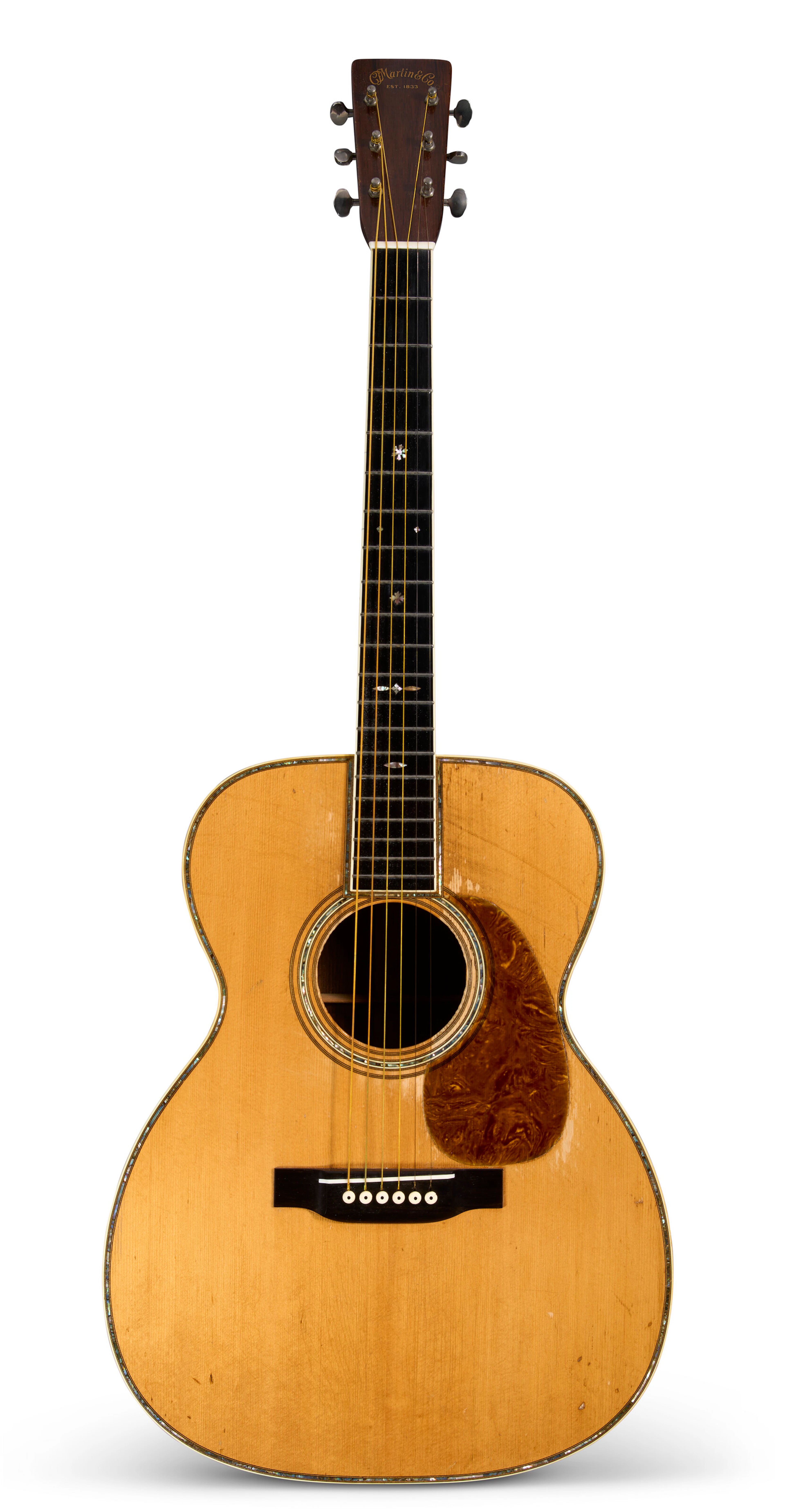 ERIC CLAPTON: THE MARTIN 000-42 ACOUSTIC GUITAR USED FOR HIS ACCLAIMED