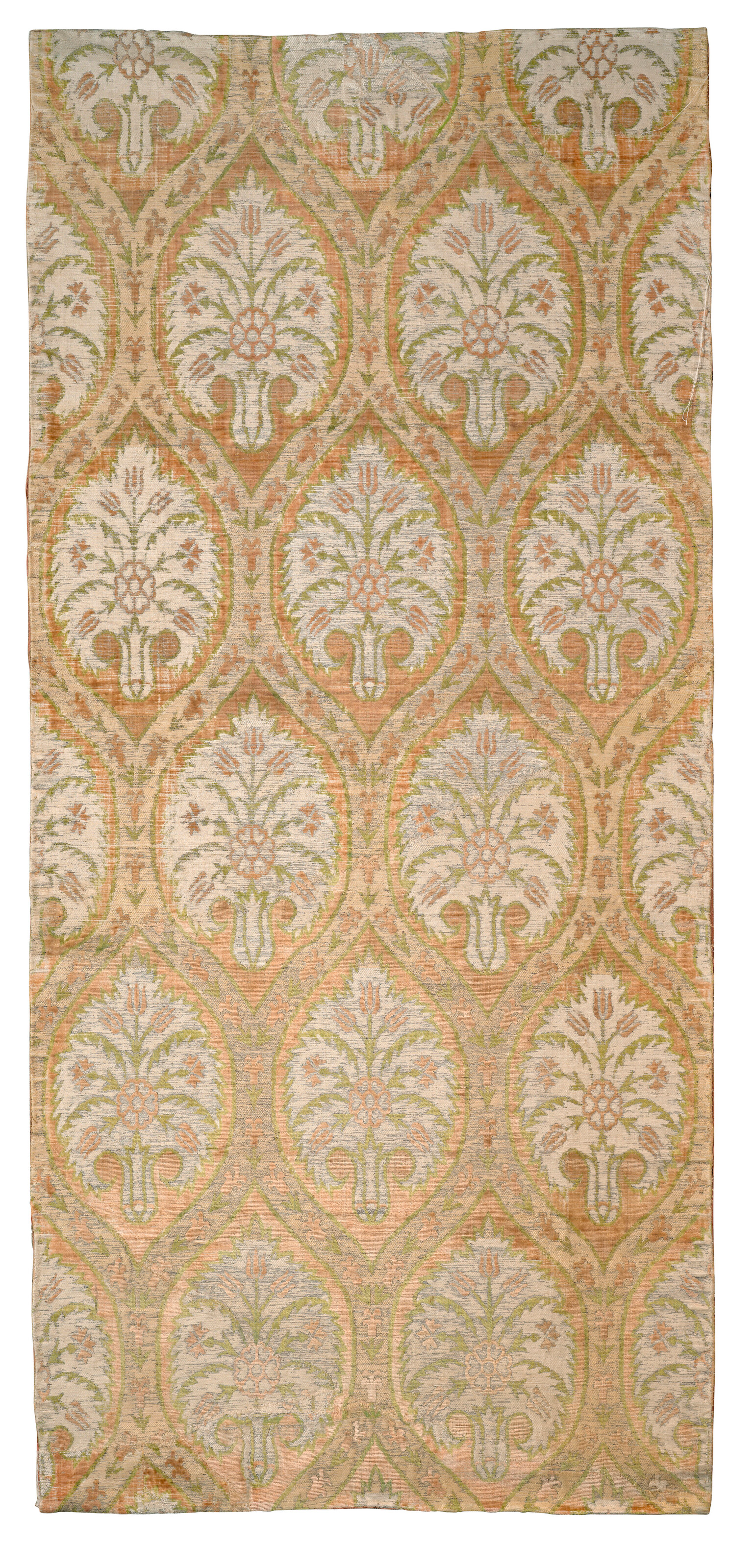 A Silk Velvet and Metal-Thread Panel ( Çatma )