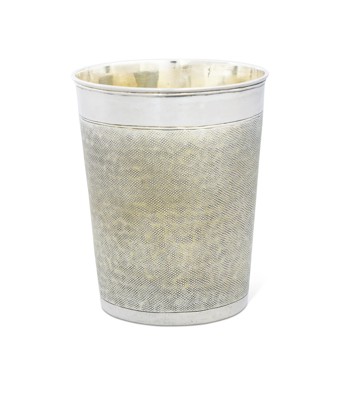 Timbale En Vermeil Et Argent