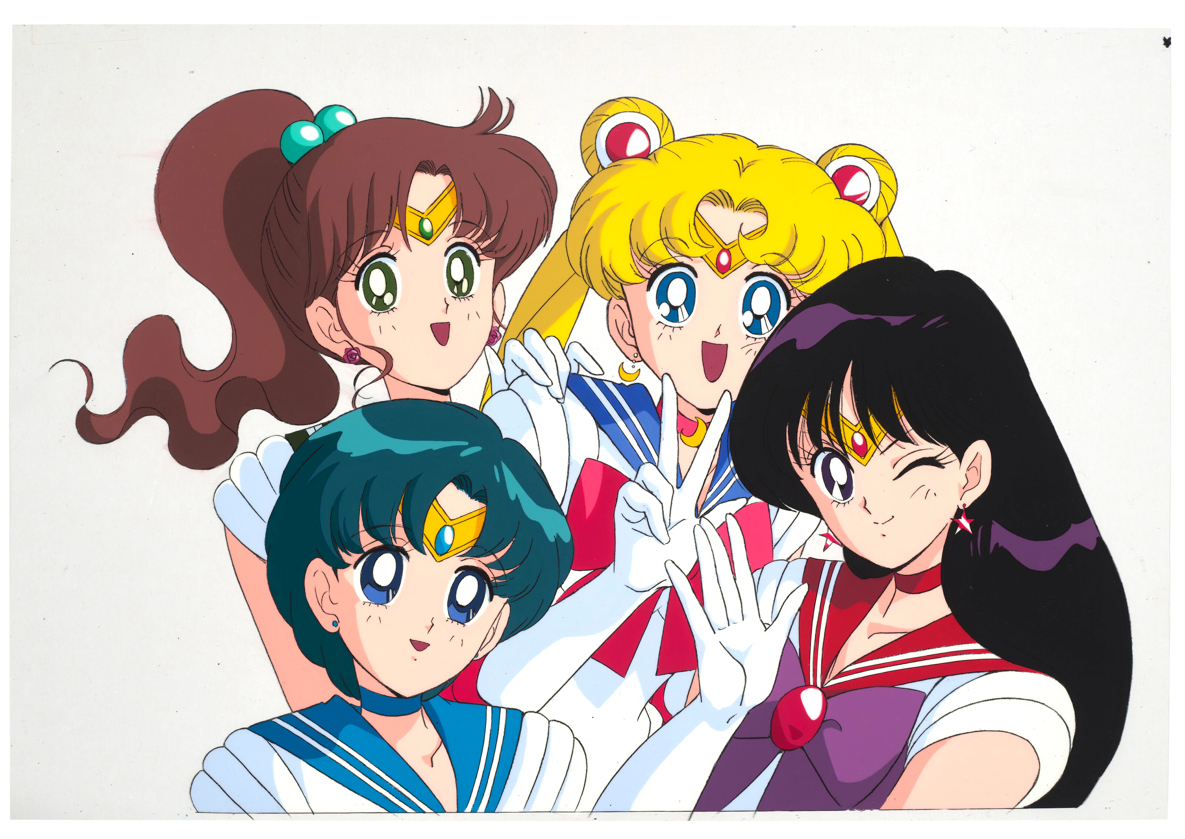 Pretty Guardian Sailor Moon - Sailor Moon, Sailor Mercury, Sailor