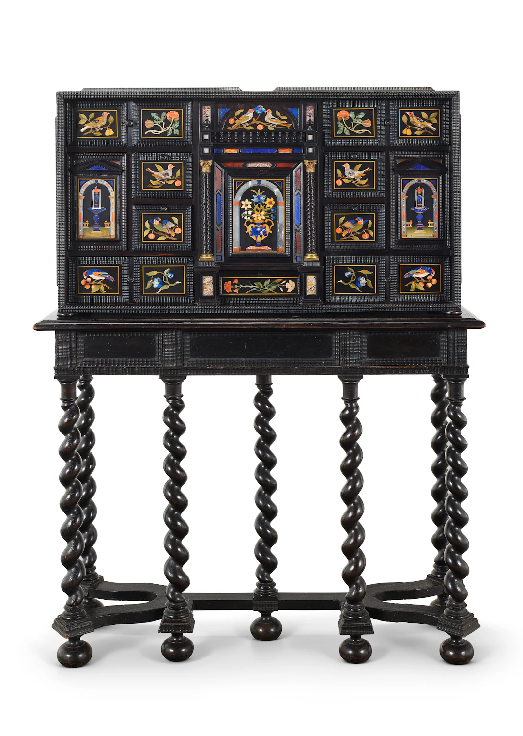 Cabinet Et Son Piètement D'époque Baroque