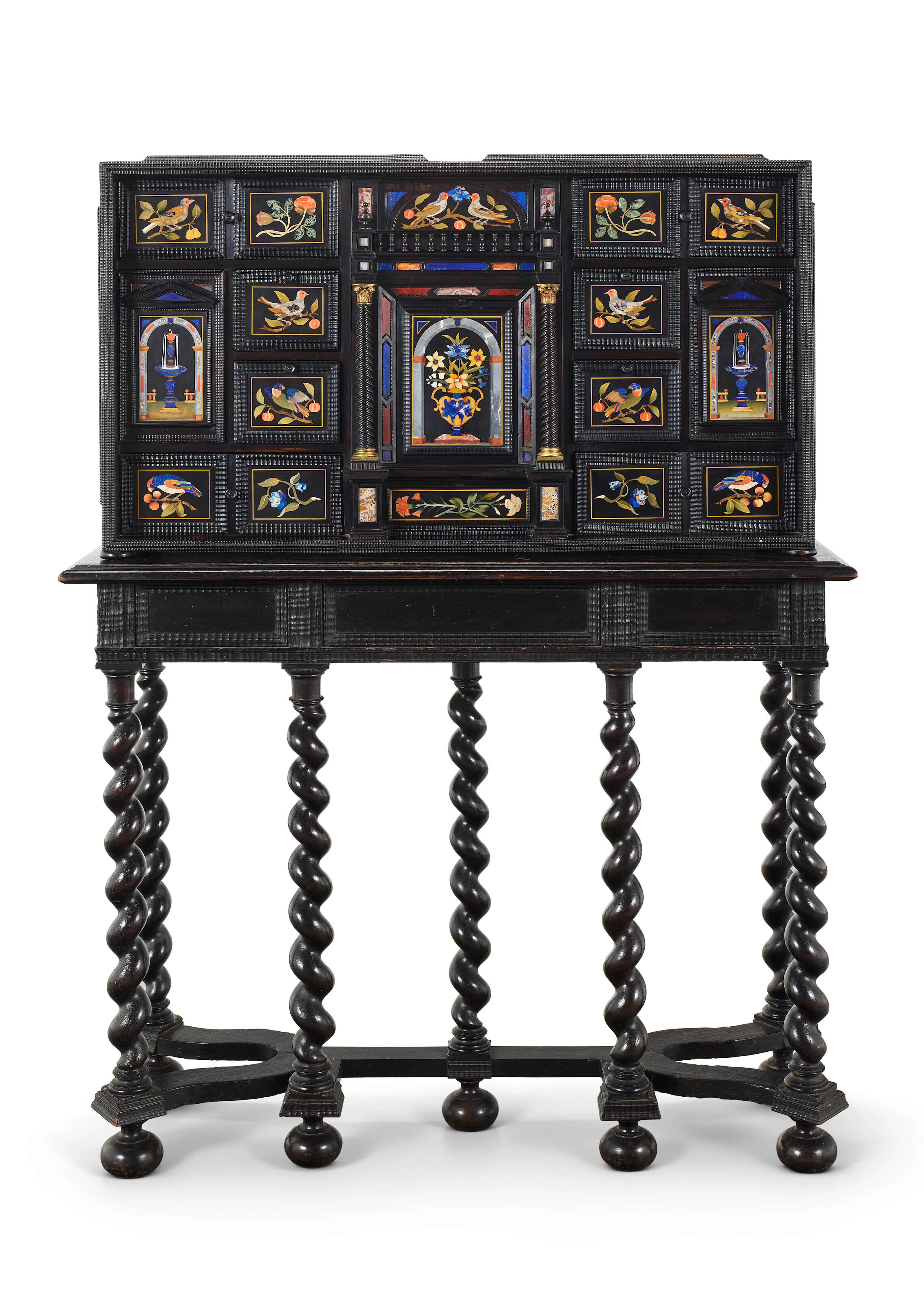 Cabinet Et Son Piètement D'époque Baroque