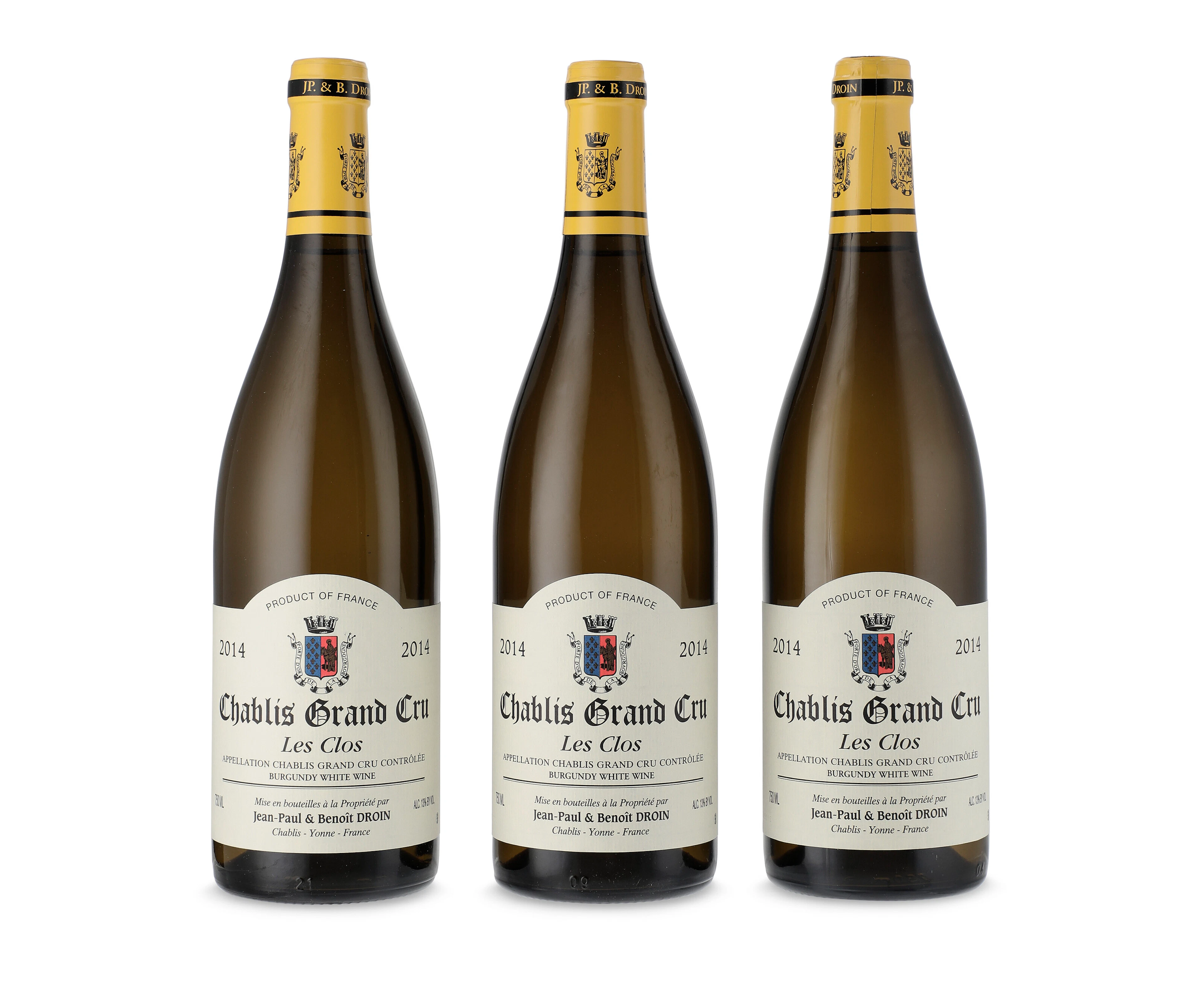 Mixed Jean-Paul & Benoit Droin, Chablis, Les Clos