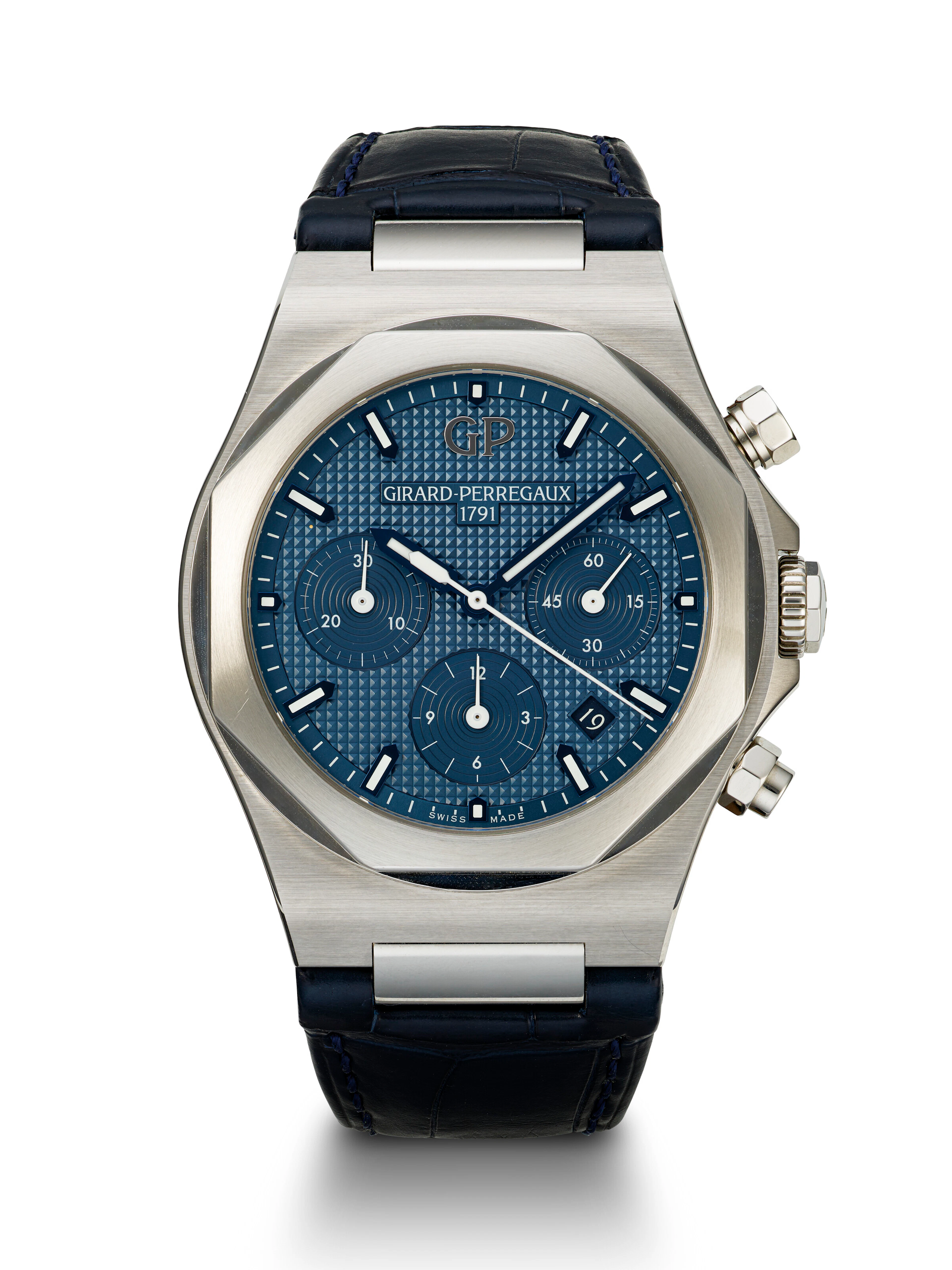 Girard-Perregaux, Stainless Steel 'Laureato Chronograph', Ref. 81020